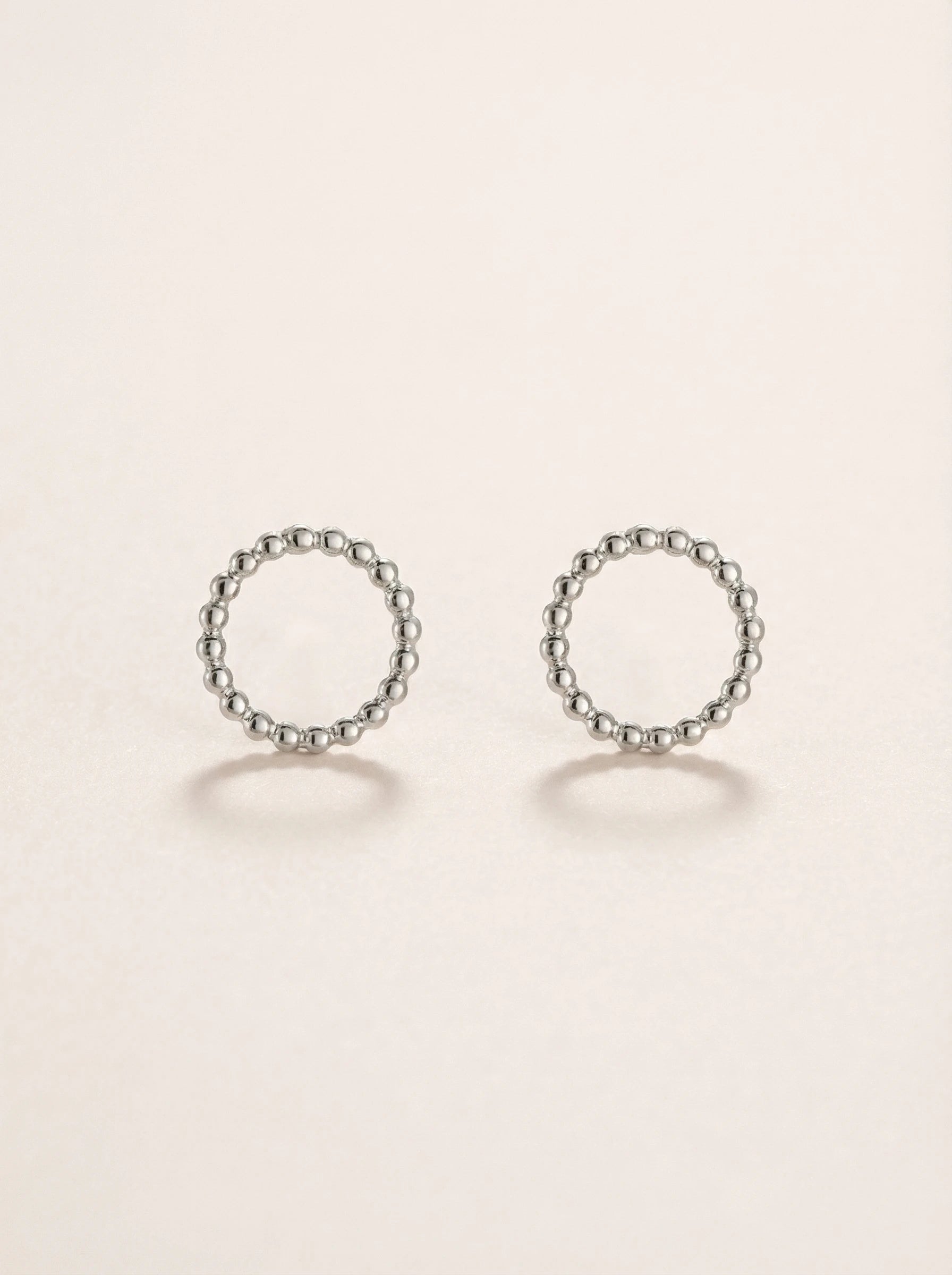 Circle Edelstahl Ohrstecker - Produktbild 9