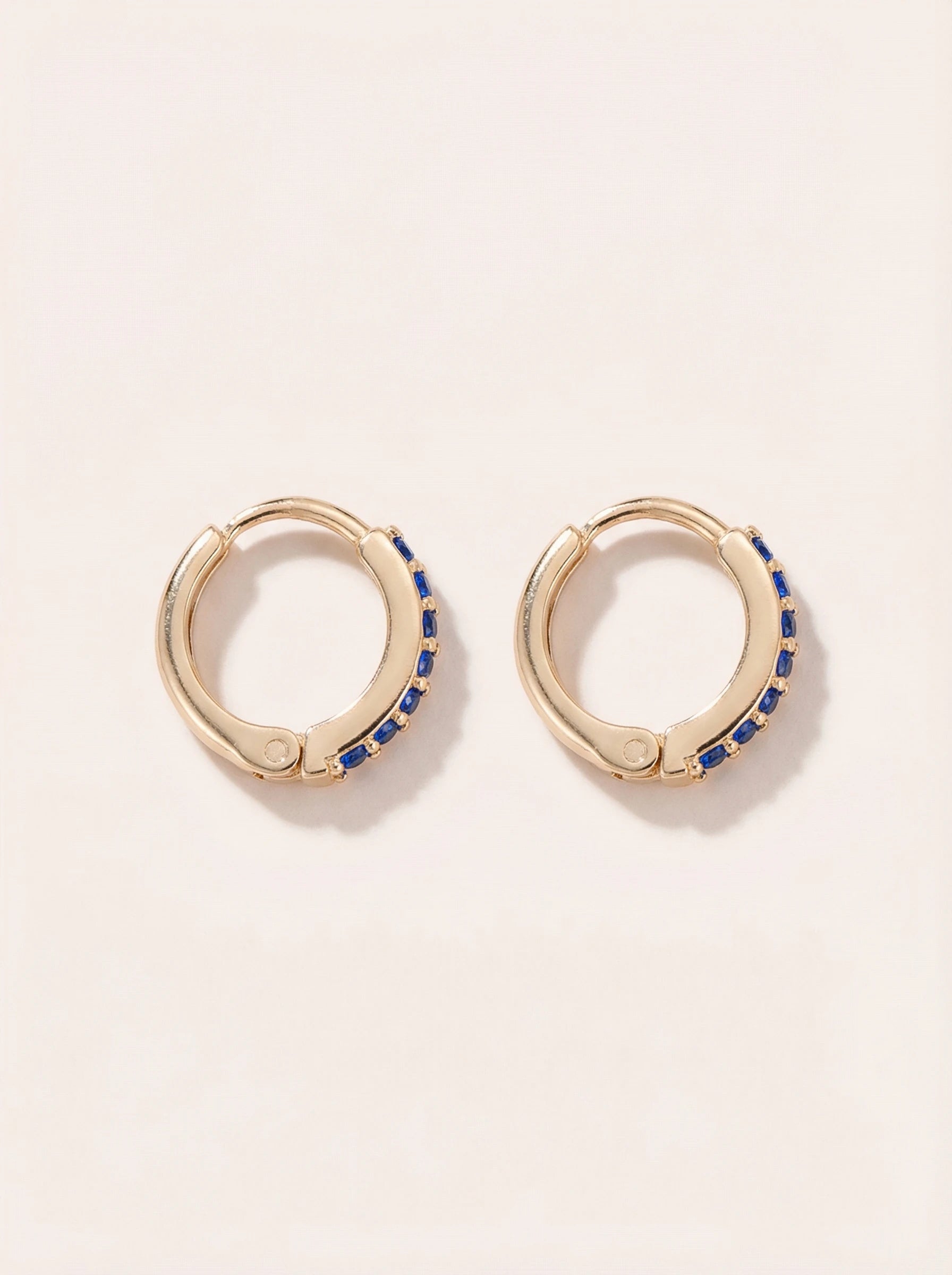 Elastic Shining Hoop Vergoldet Ohrring - Produktbild 10