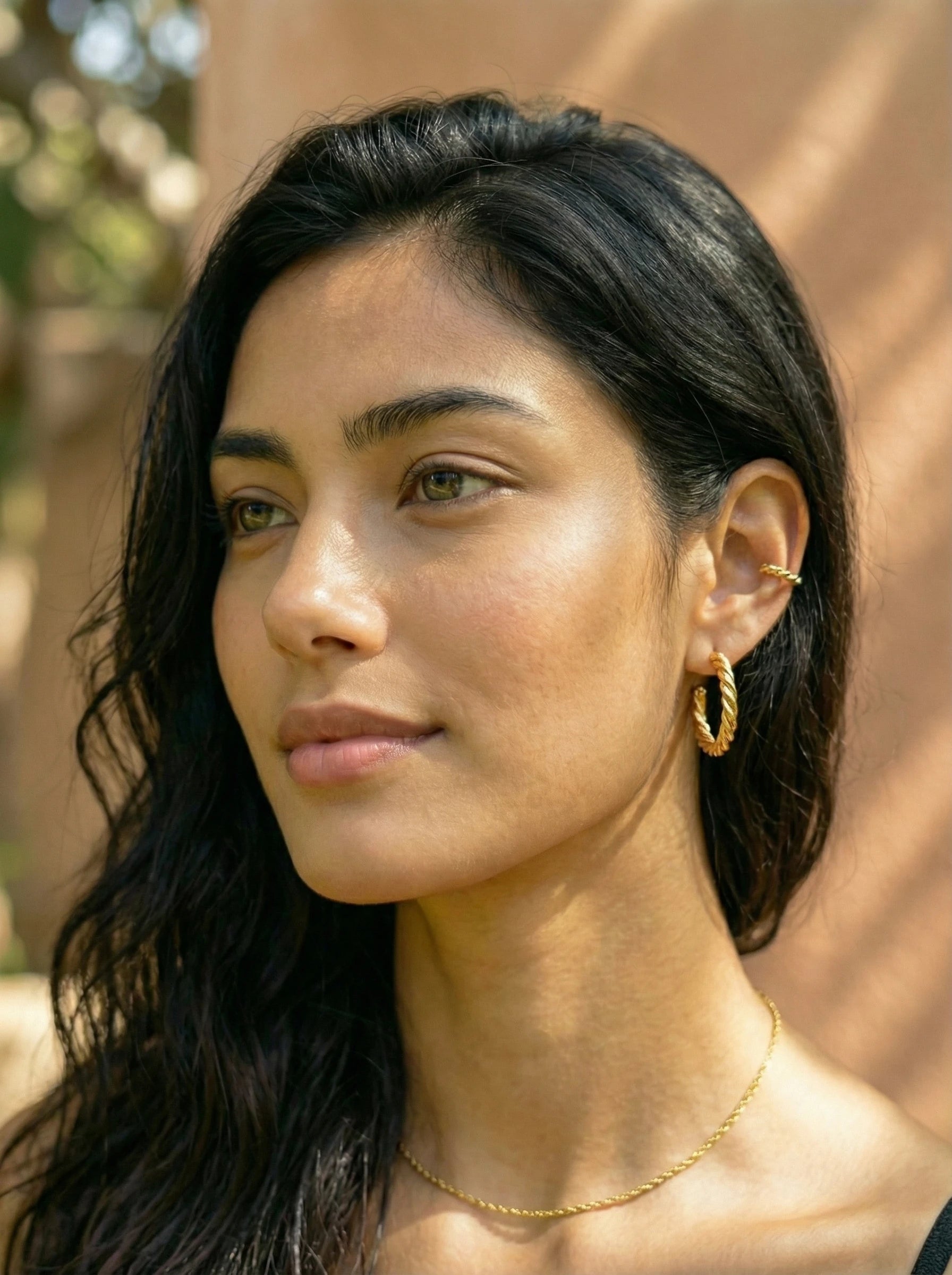 Classic Fine Twist Edelstahl Earcuff - Produktbild 7