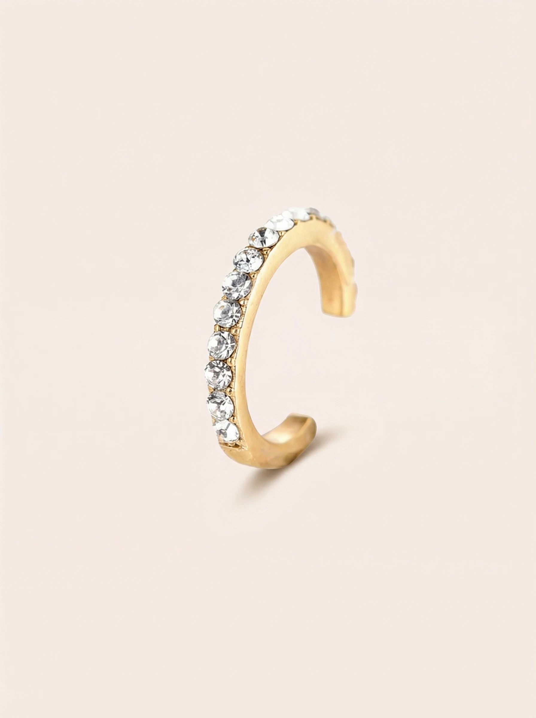 Classic Shining Edelstahl Earcuff