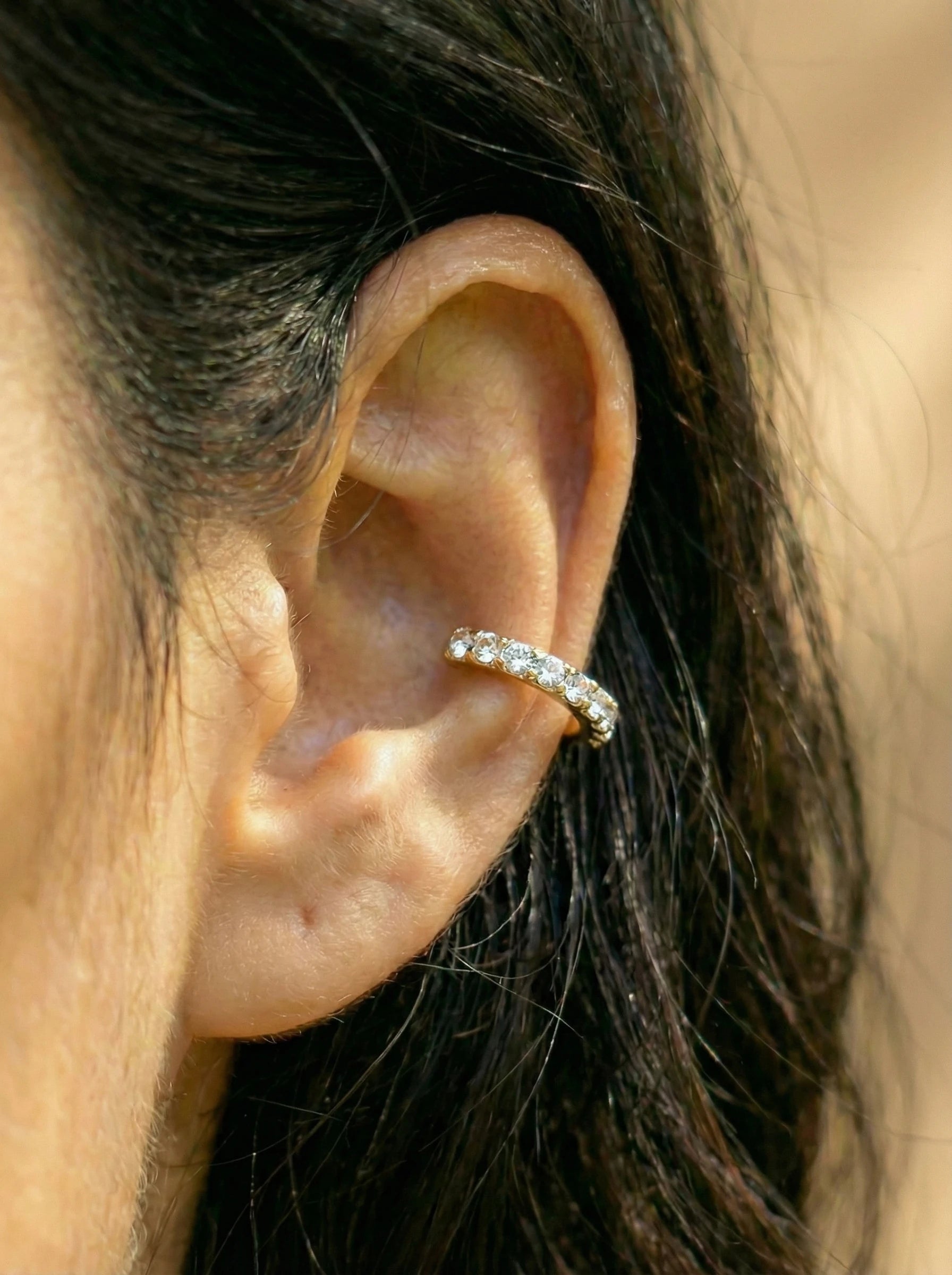 Classic Shining Edelstahl Earcuff - Produktbild 4