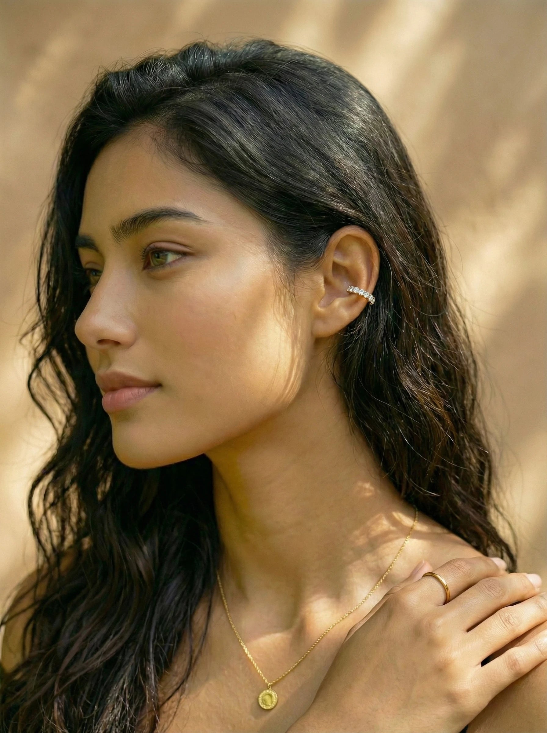 Classic Shining Edelstahl Earcuff - Produktbild 7