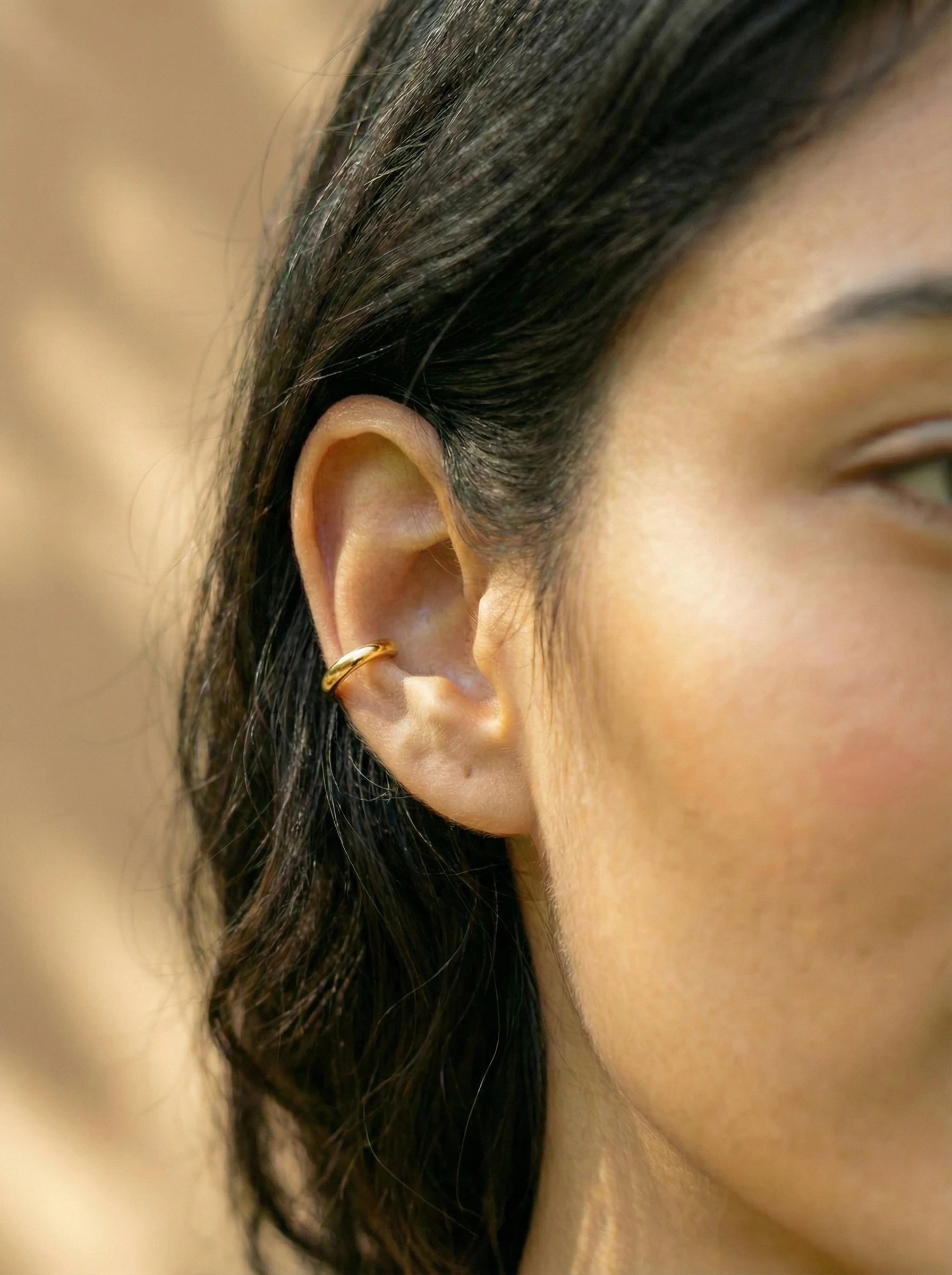 Simple Thin Loop Edelstahl Earcuff - Produktbild 3