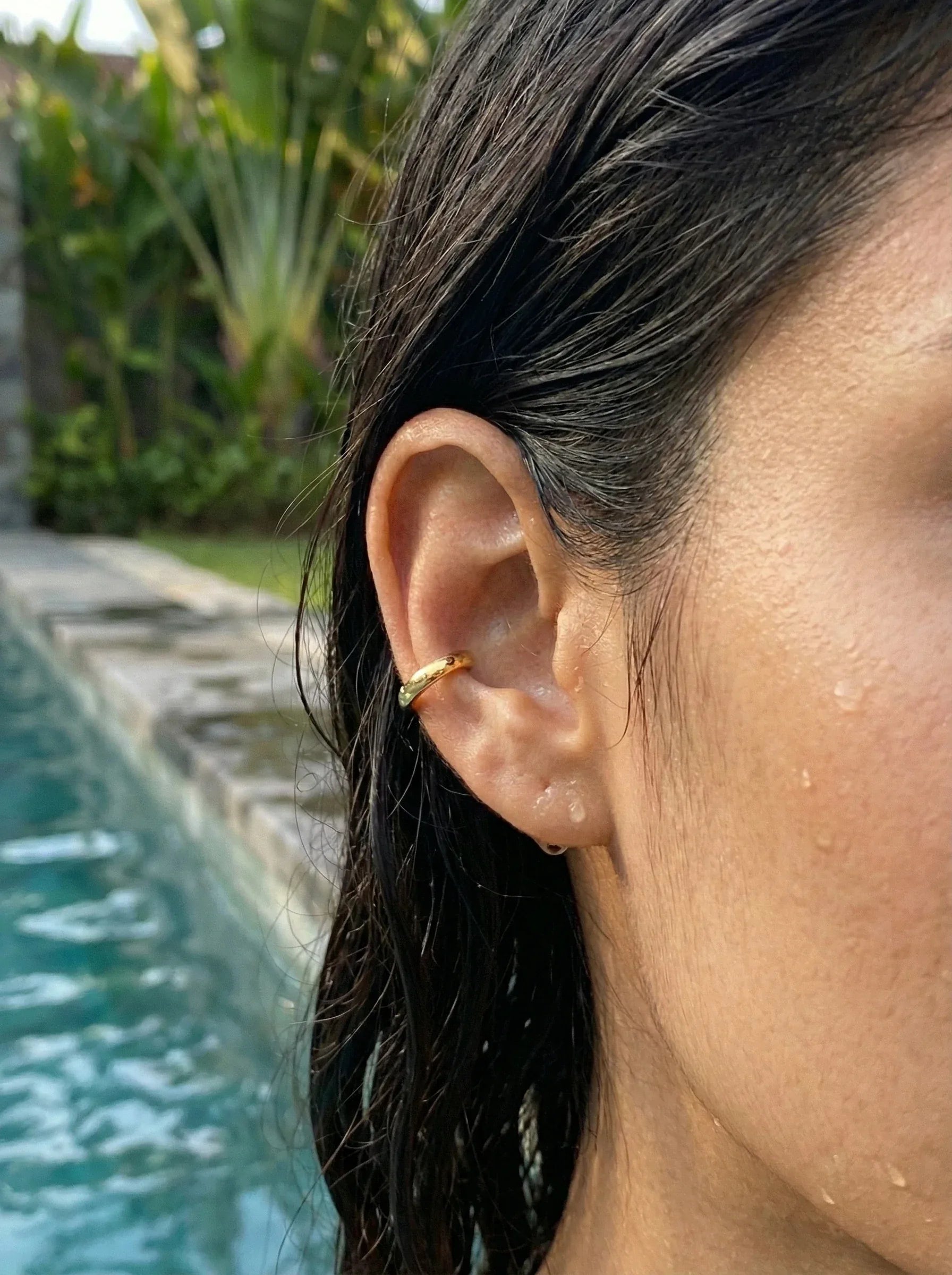 Simple Thin Loop Edelstahl Earcuff - Produktbild 8