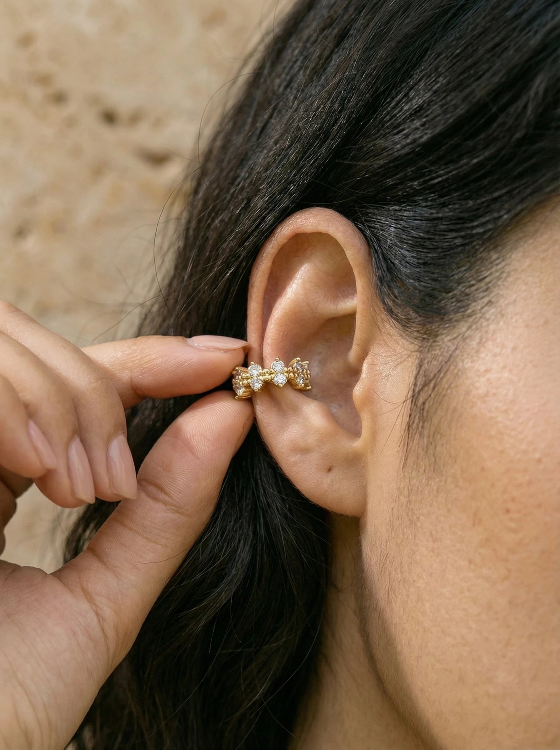Spike Daphnea Edelstahl Earcuff - Produktbild 5