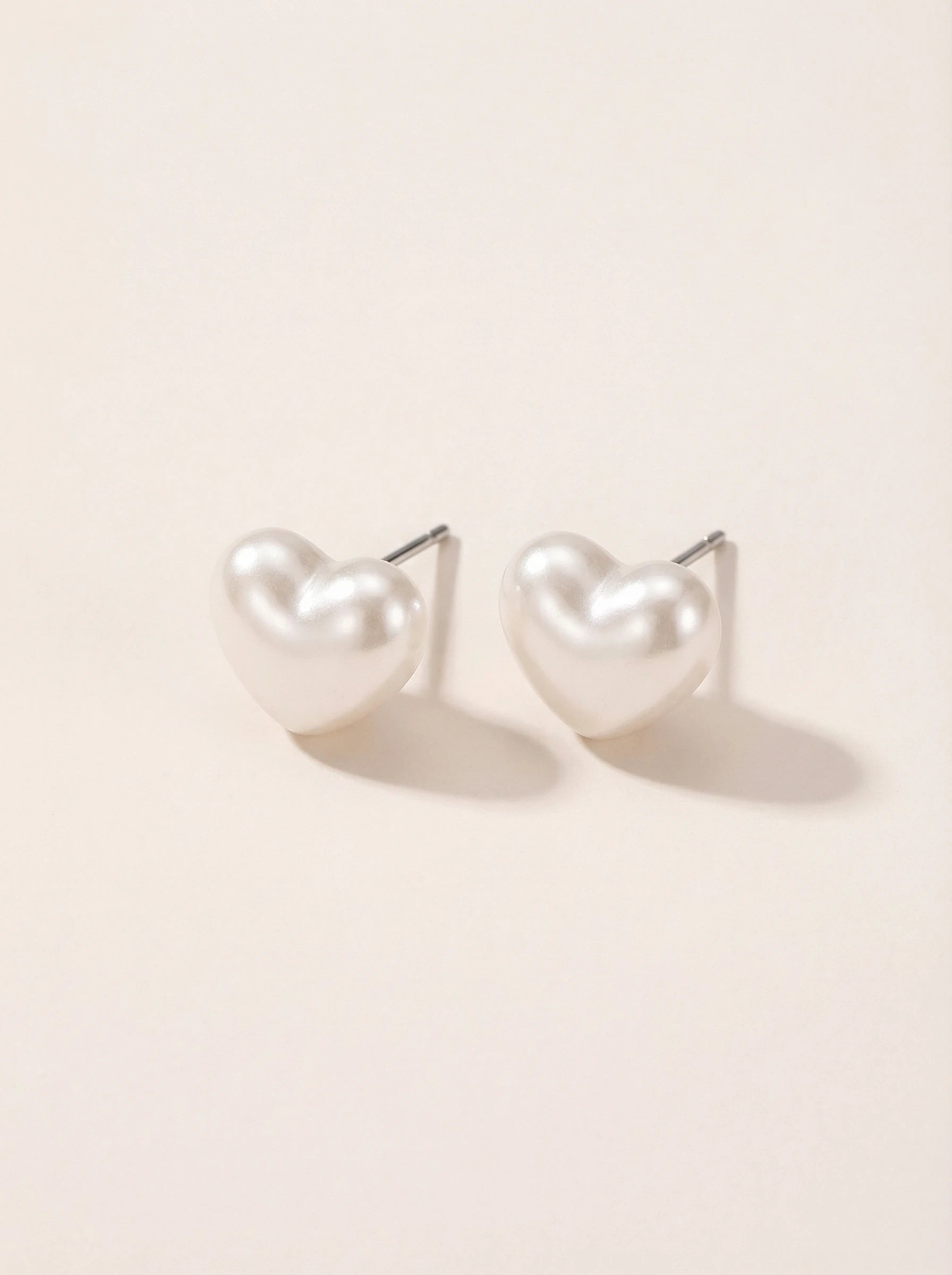 Resin Heart Max Edelstahl Ohrstecker