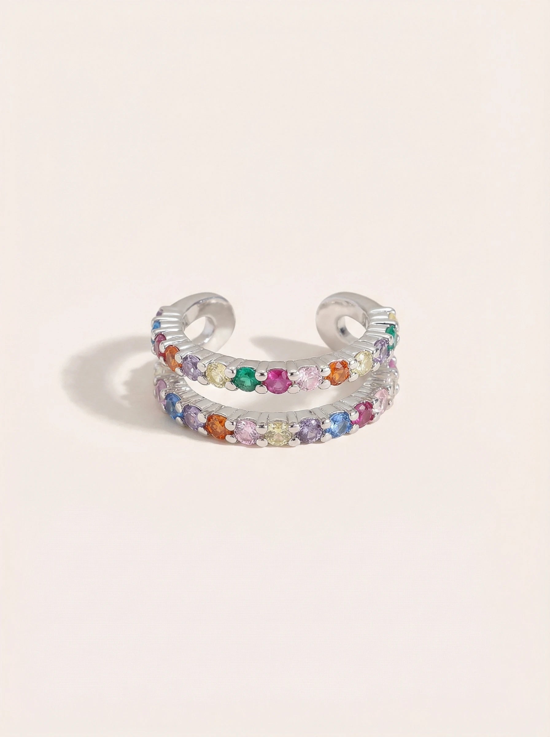 Fine Mini Diamonds Vergoldete Ear-Cuffs - Produktbild 9