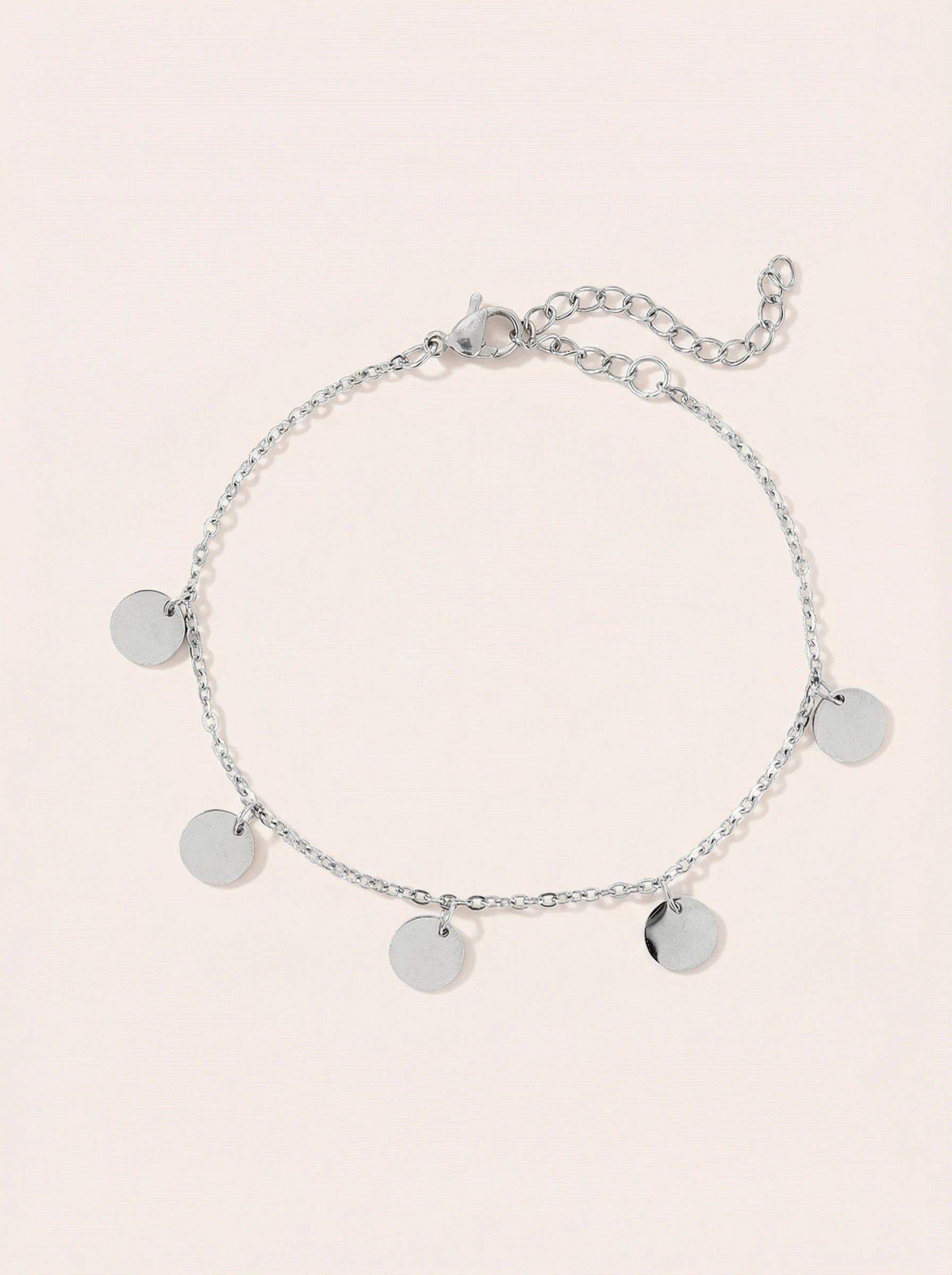 Plättchen Edelstahl-Armband - Produktbild 9