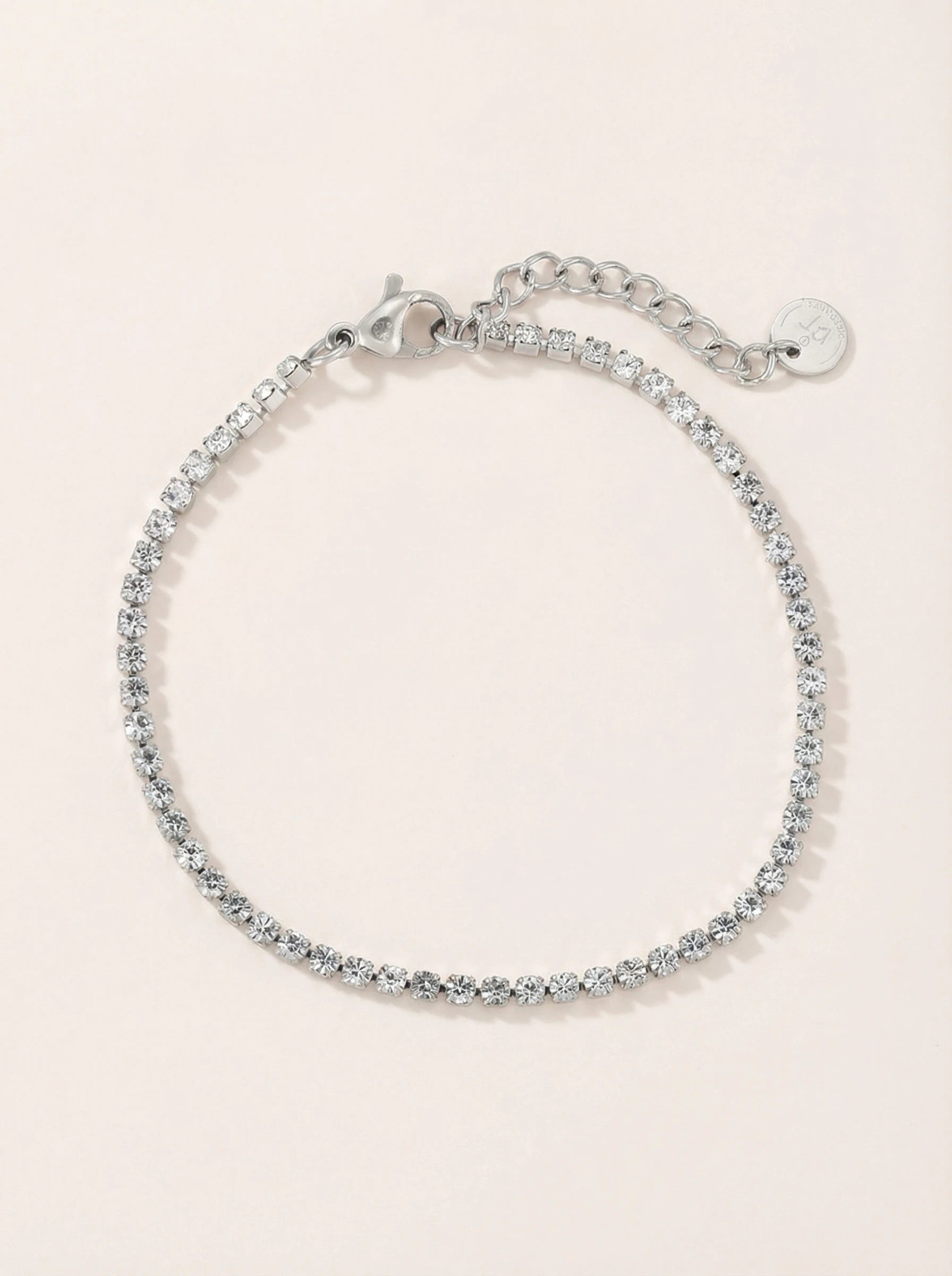 Fine Tennis Edelstahl Armband - Produktbild 9