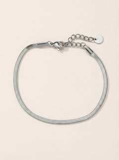 Fine Snake Skin Edelstahl Armband - Produktbild 9