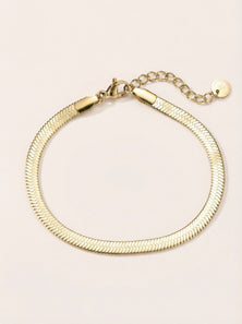 Snake Skin Edelstahl Armband