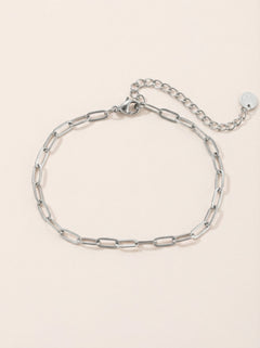 Fine Round Chain Edelstahl Armband - Produktbild 9