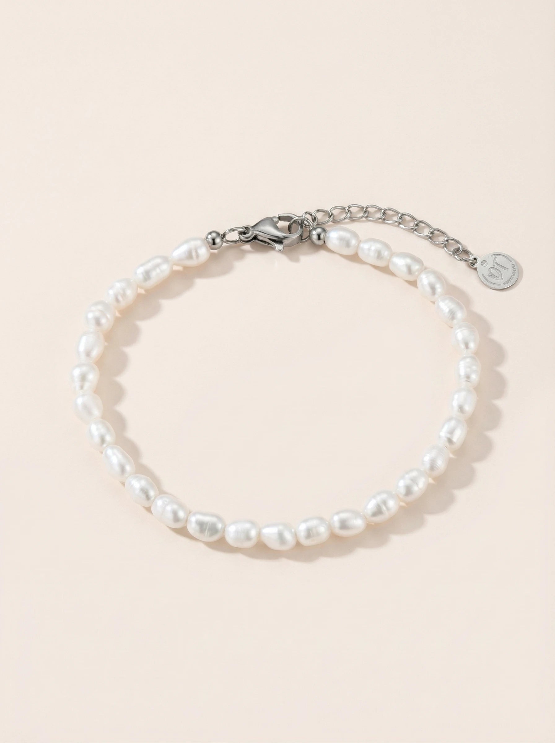 Simple Perlen Edelstahl Armband - Produktbild 9