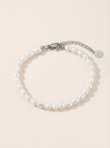 Simple Perlen Edelstahl Armband - Produktbild 9