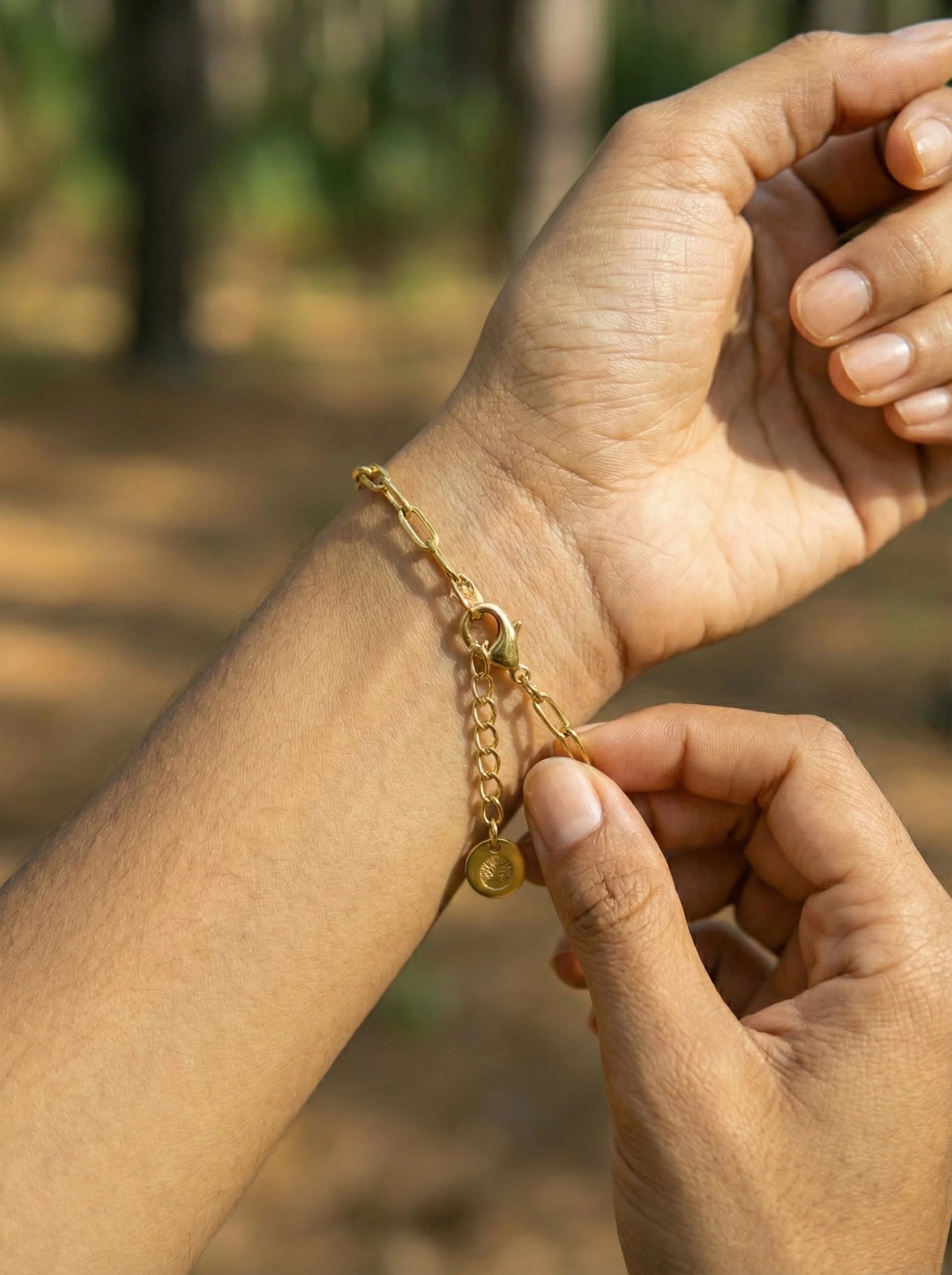 Elongated Link Edelstahl Armband - Produktbild 5