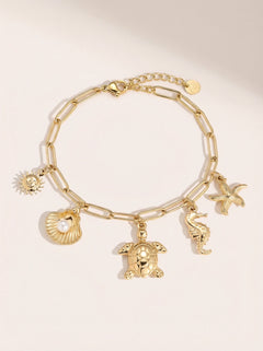 Ocean Love Pearl stainless steel bracelet
