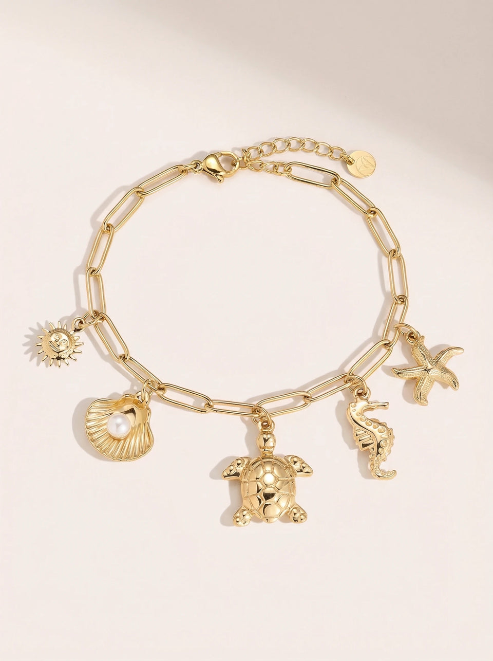 Ocean Love Pearl stainless steel bracelet