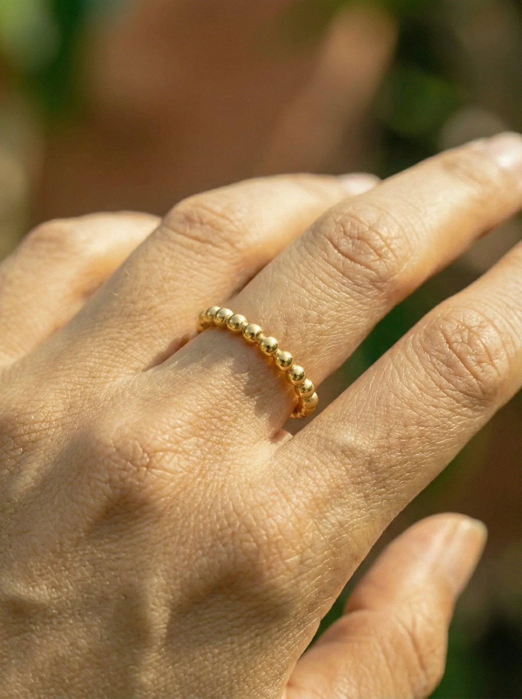 Simple Dots Edelstahl Ring - Produktbild 4