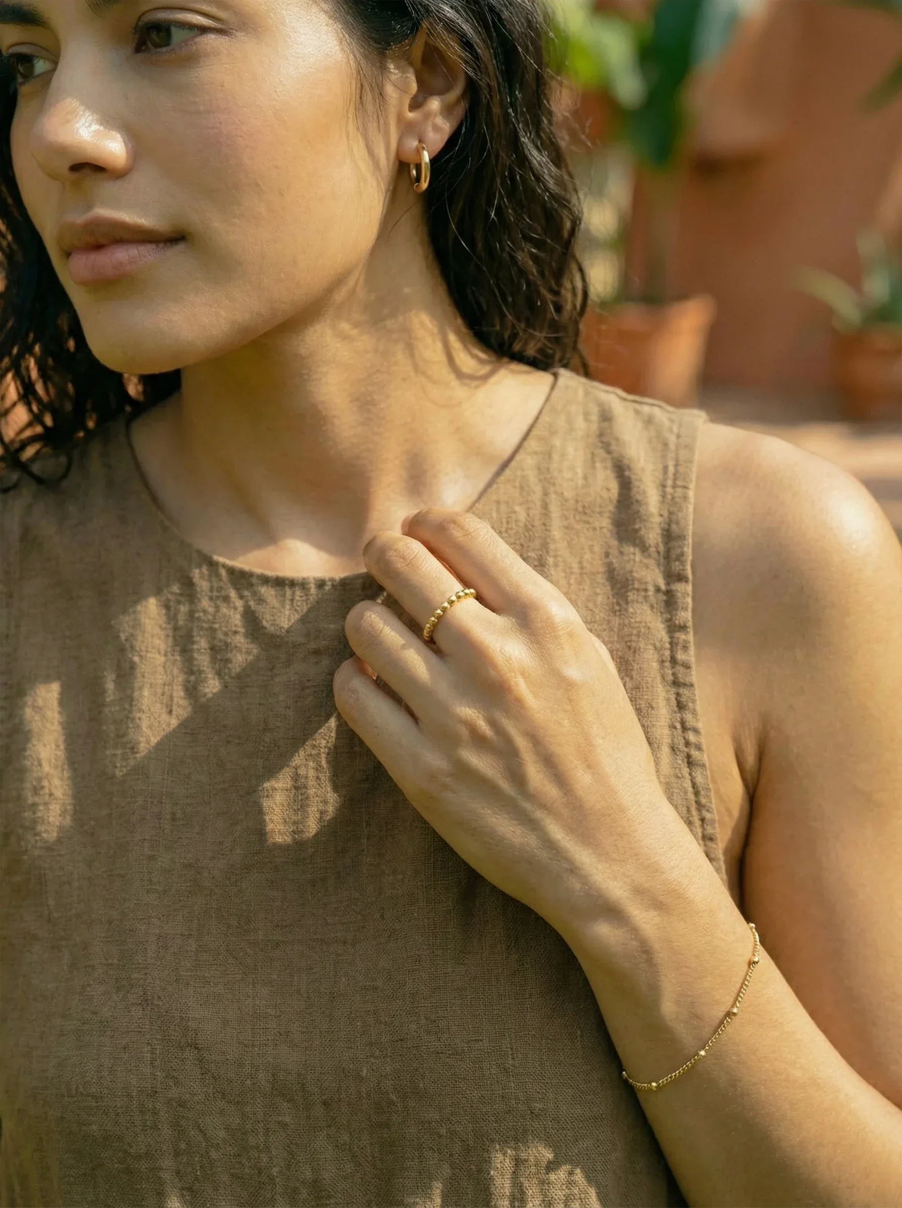 Simple Dots Edelstahl Ring - Produktbild 6