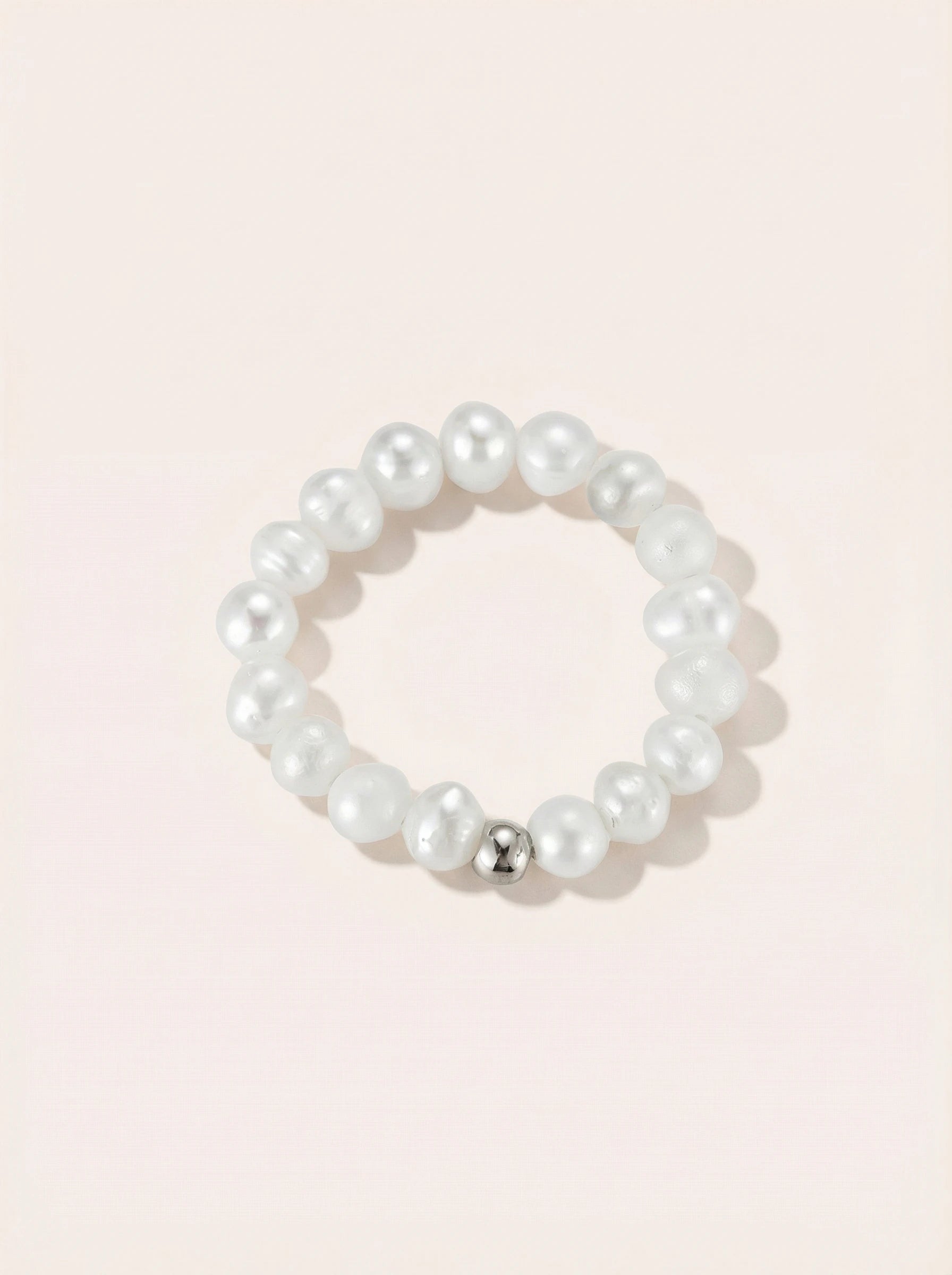 Small Pearls Edelstahl Ring - Produktbild 9