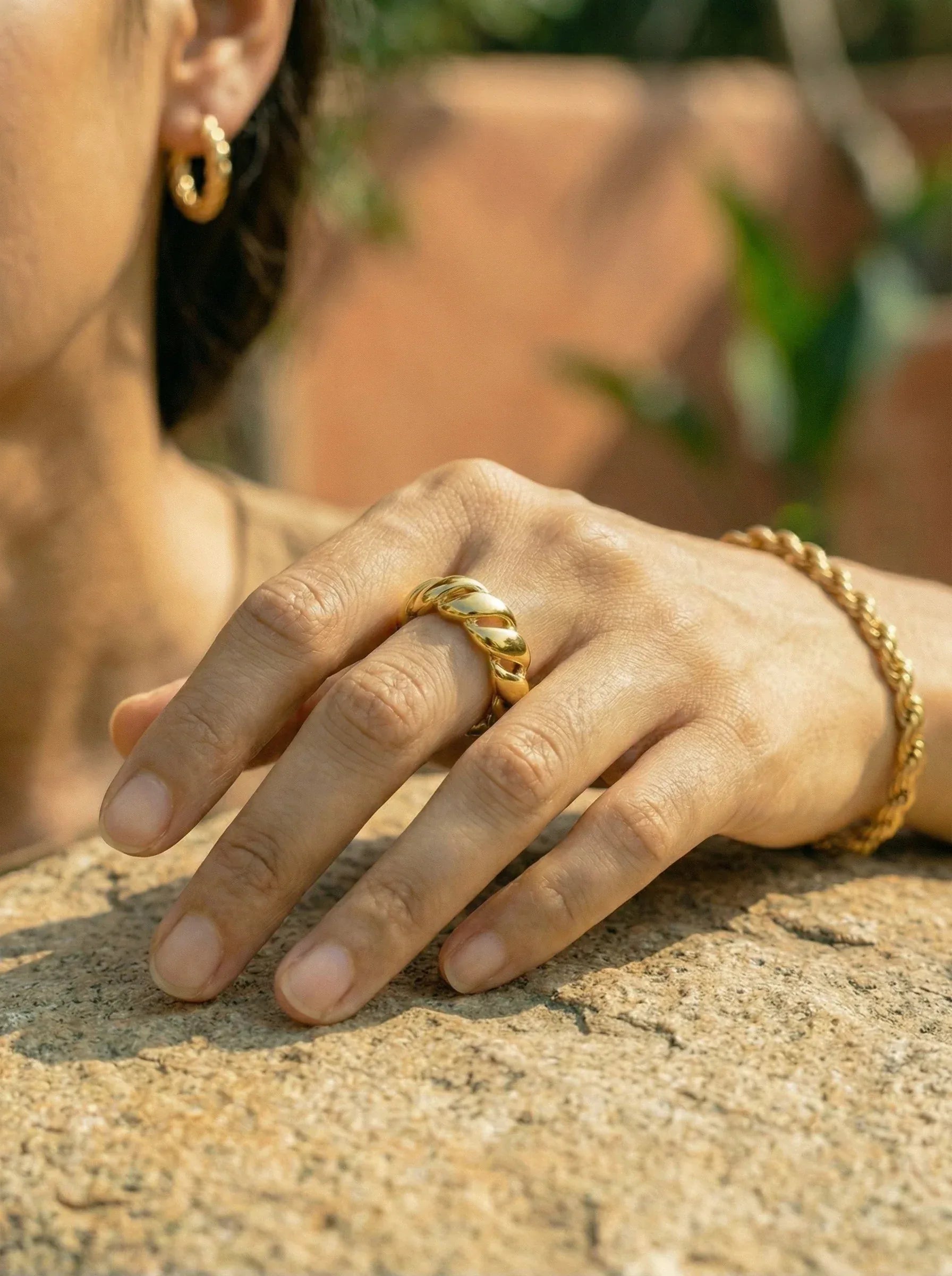 Allura Twist Edelstahl Ring - Produktbild 7