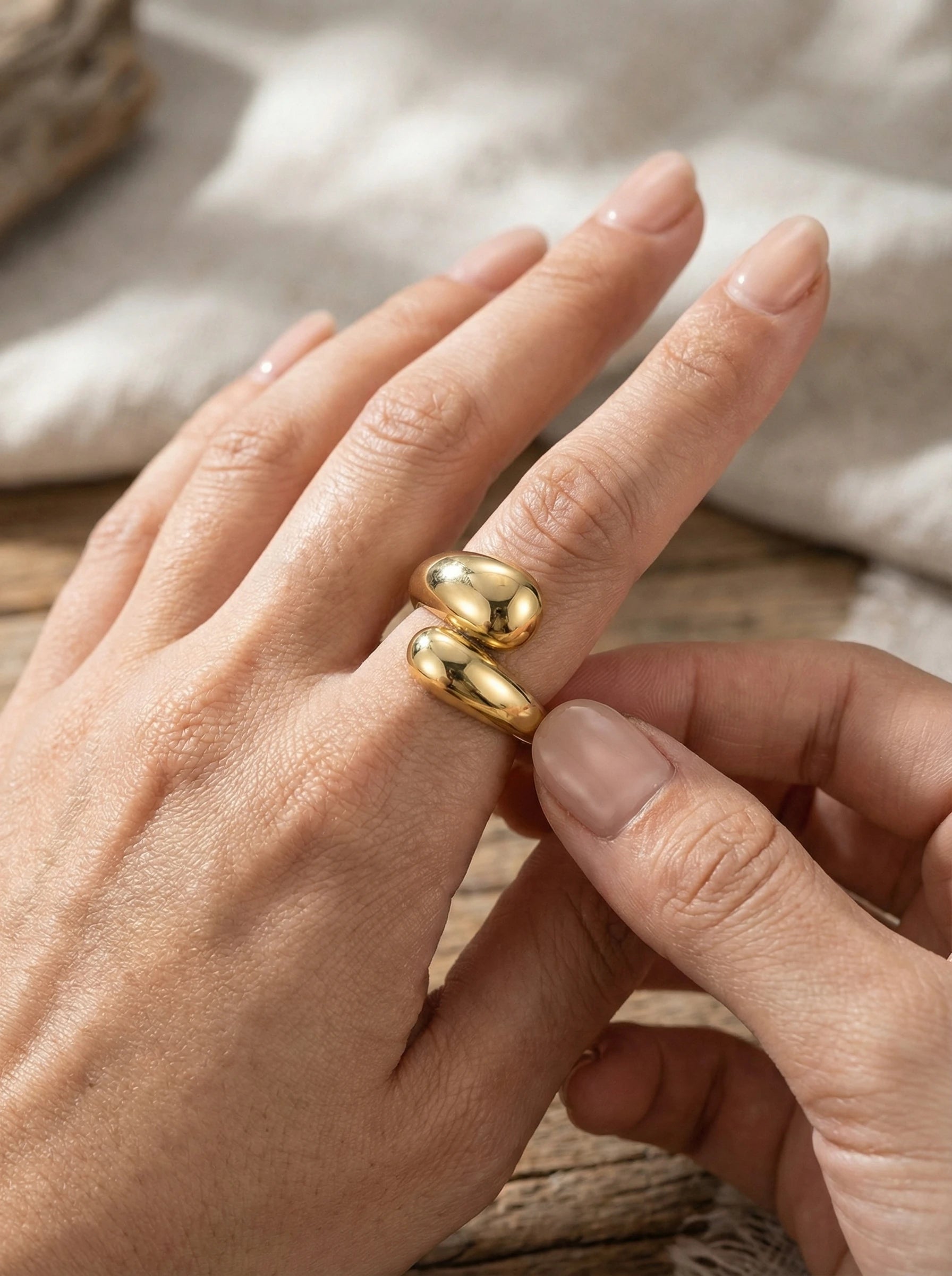 Reaching Out 2.0 Edelstahl Ring - Produktbild 5