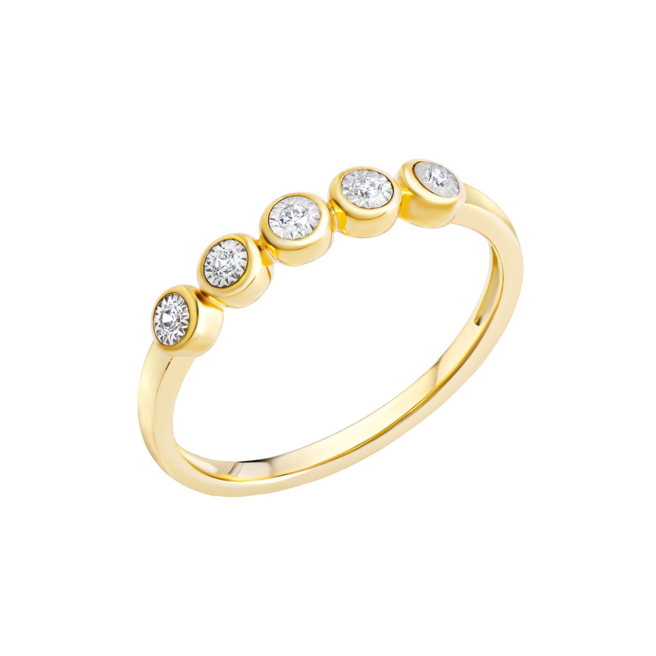 Ring Damen Diamantring 0,05ct.