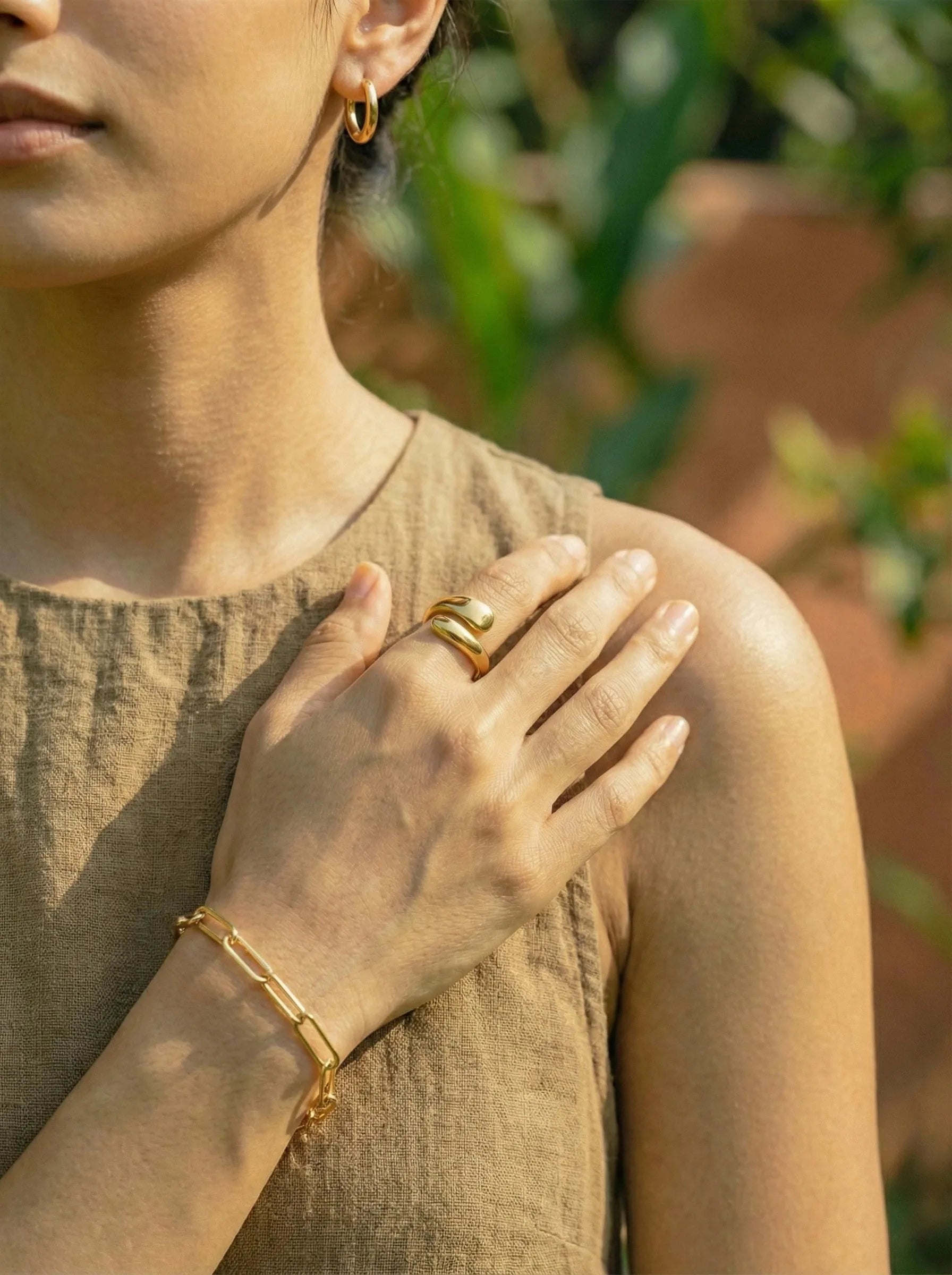 Clumsy Ouroboros Edelstahl Ring - Produktbild 7