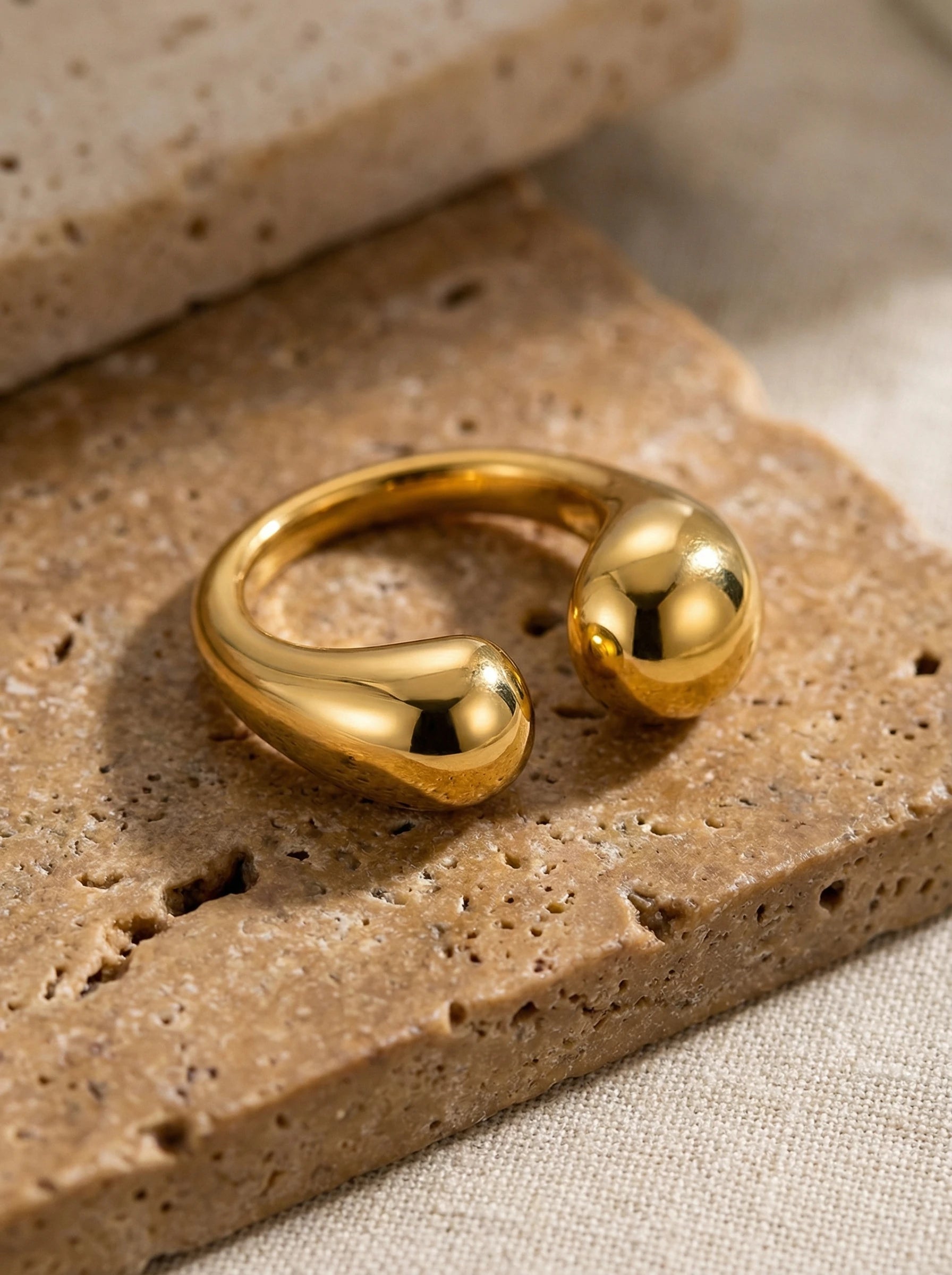Shiny Heavy Duty Edelstahl Ring - Produktbild 2