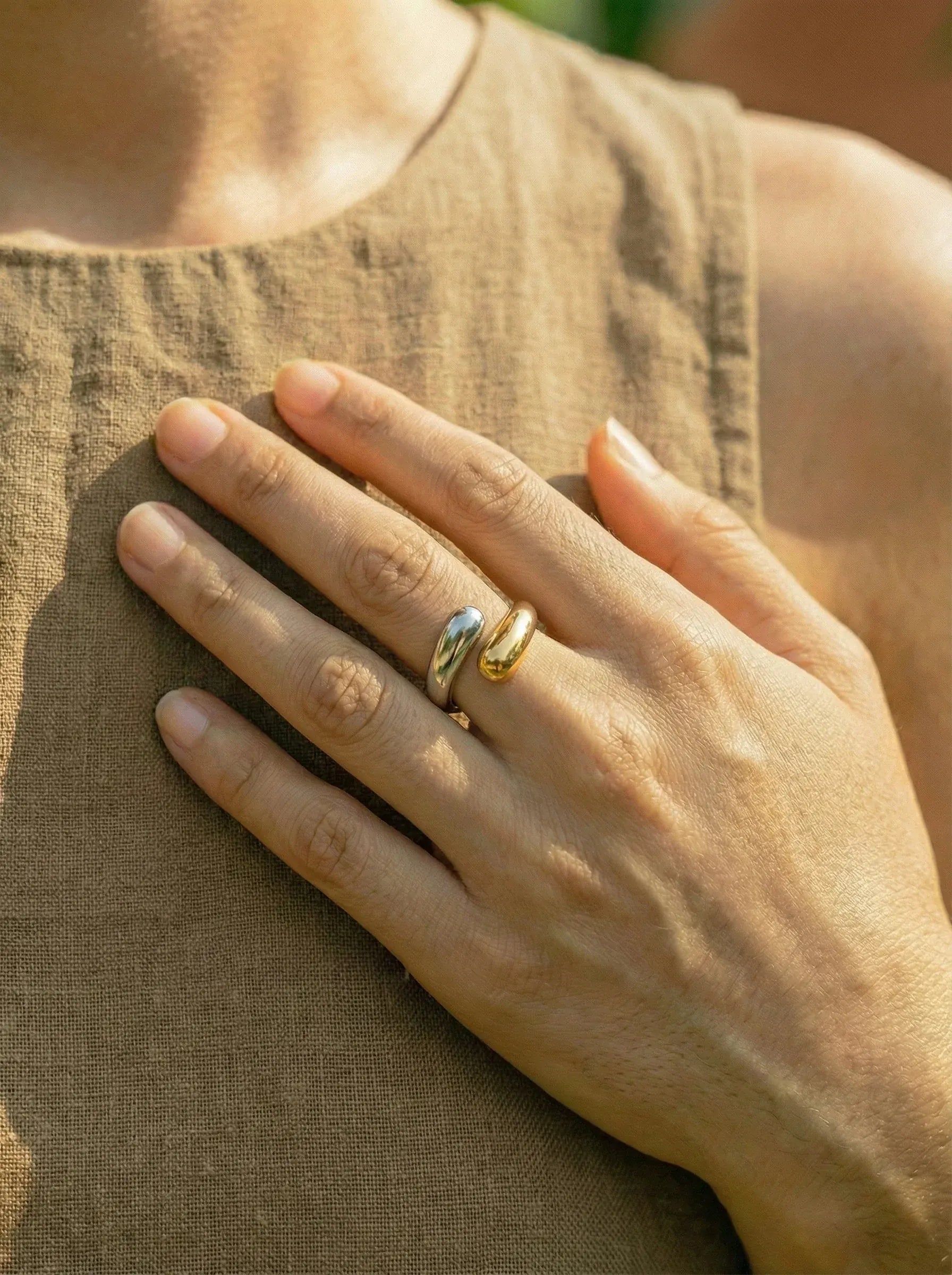 Warm Hug Edelstahl Ring - Produktbild 3