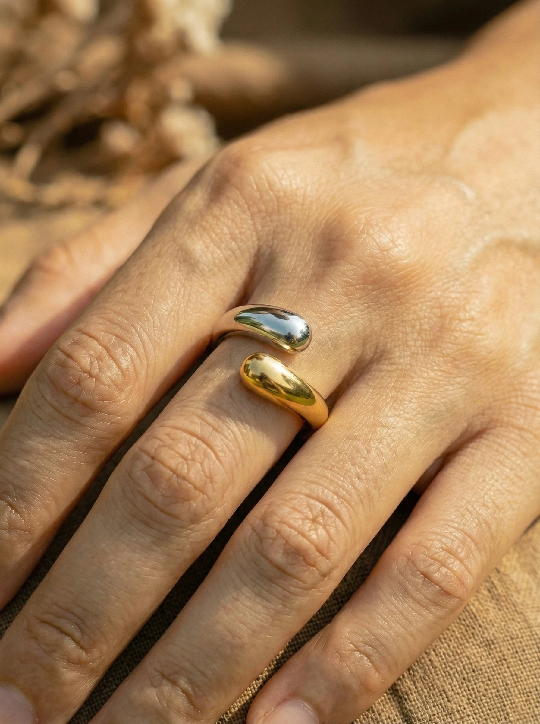 Warm Hug Edelstahl Ring - Produktbild 4