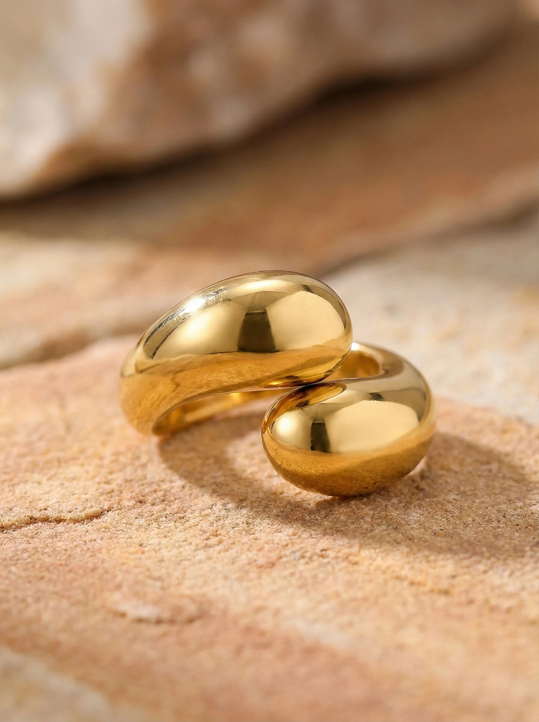 Two Drops Edelstahl Ring - Produktbild 10