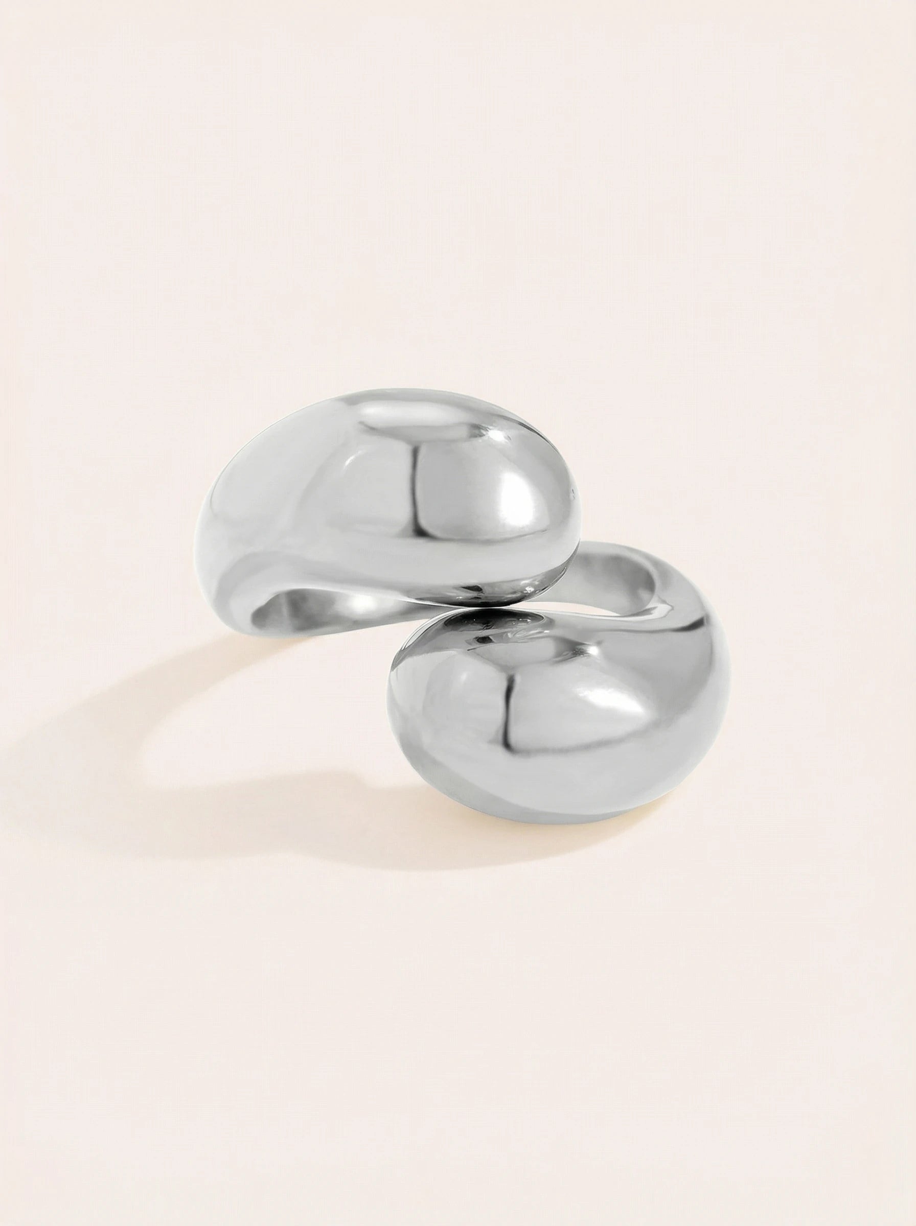 Two Drops Edelstahl Ring - Produktbild 12