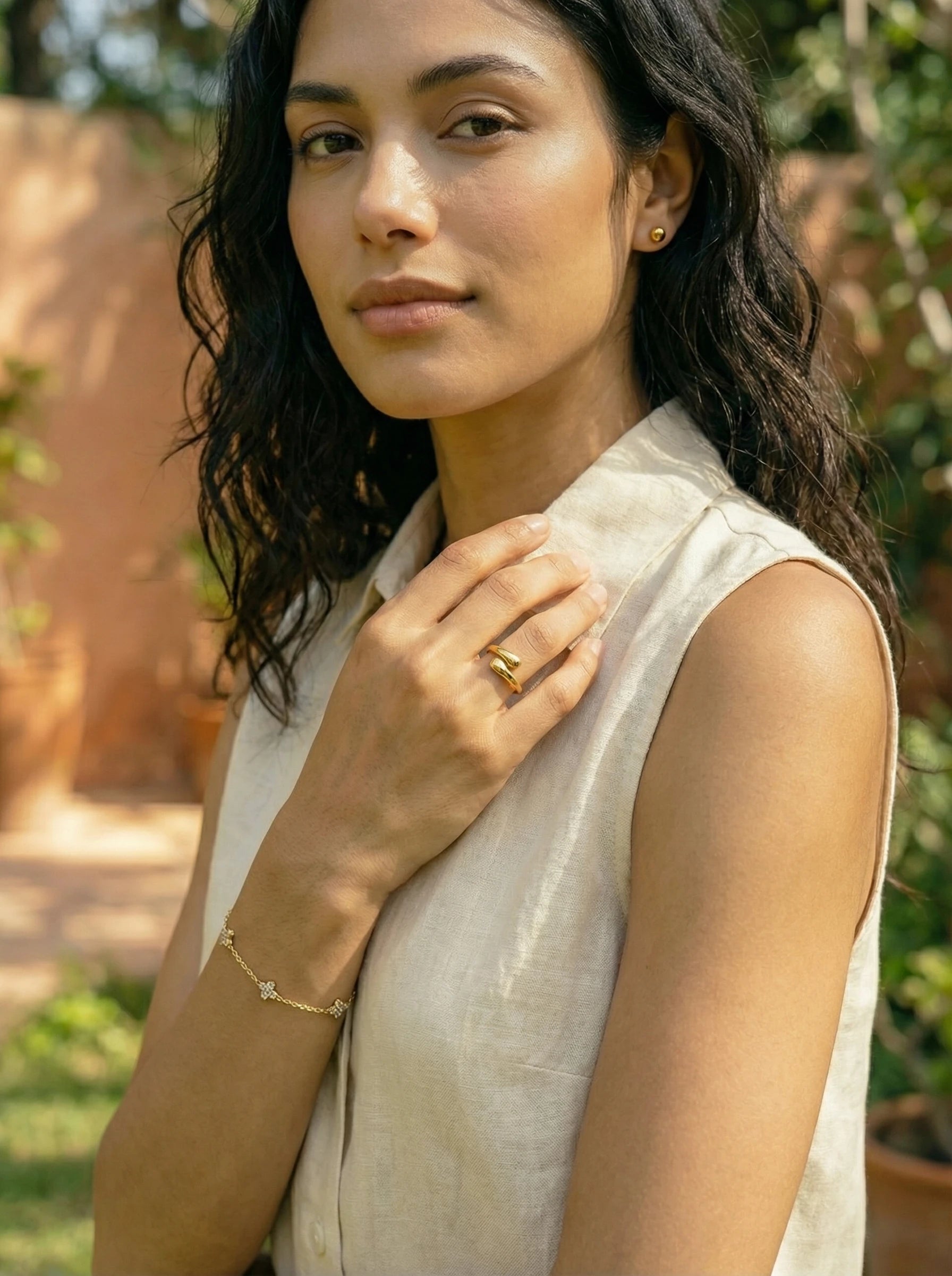 Tiny Drops Edelstahl Ring - Produktbild 6