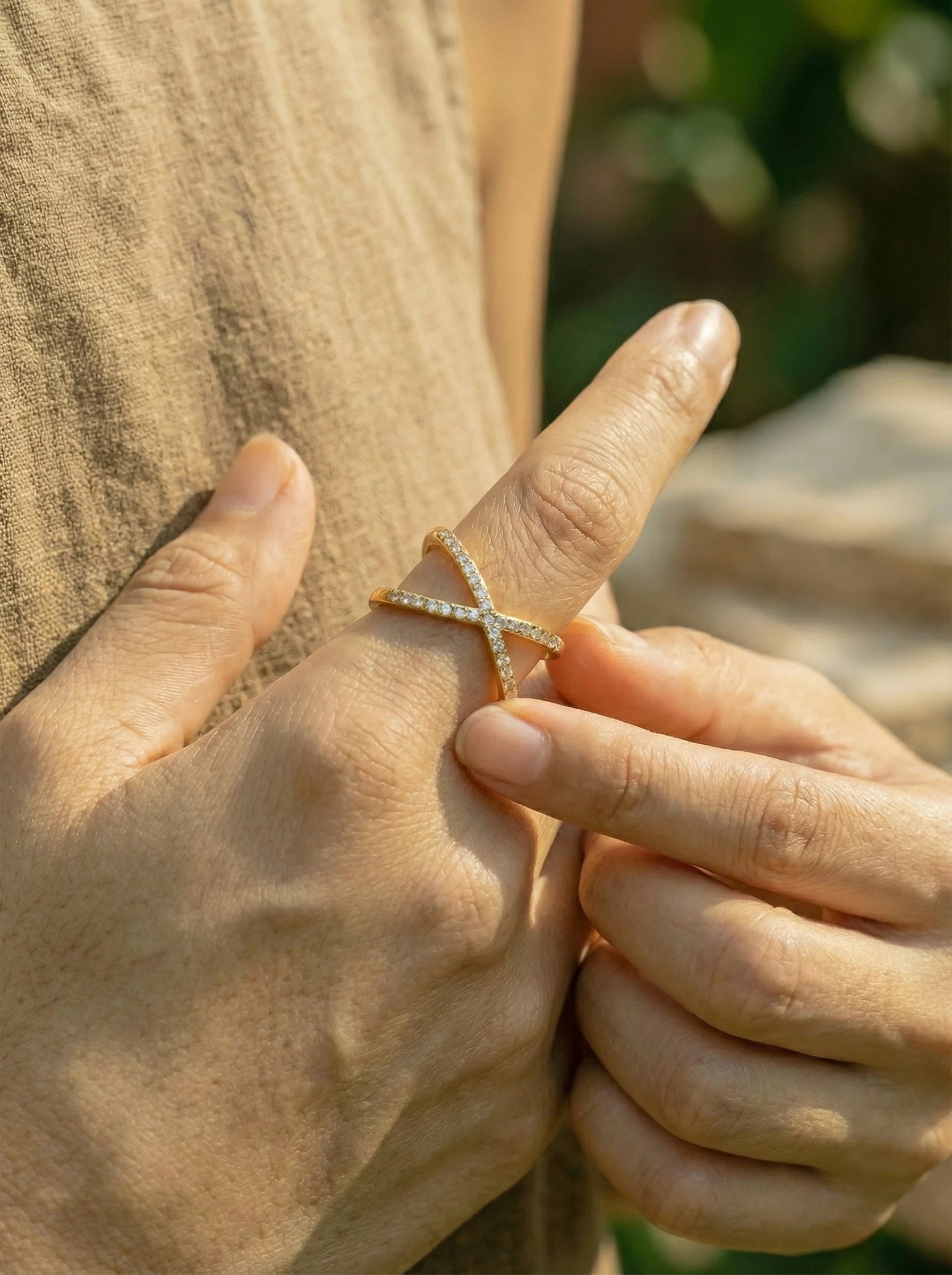 Great Diamond X Edelstahl Ring - Produktbild 5