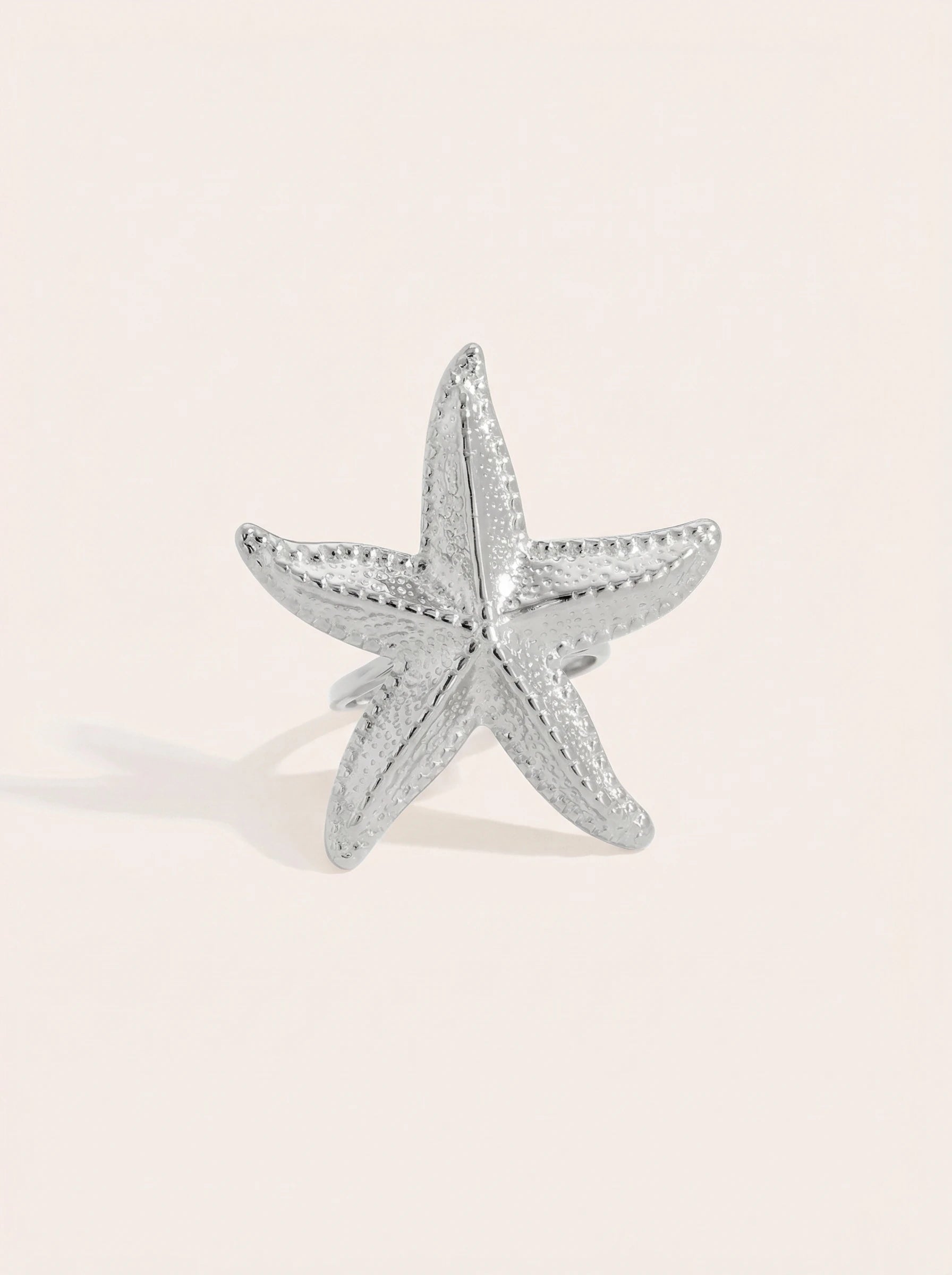Big Sea Star Edelstahl Ring - Produktbild 9