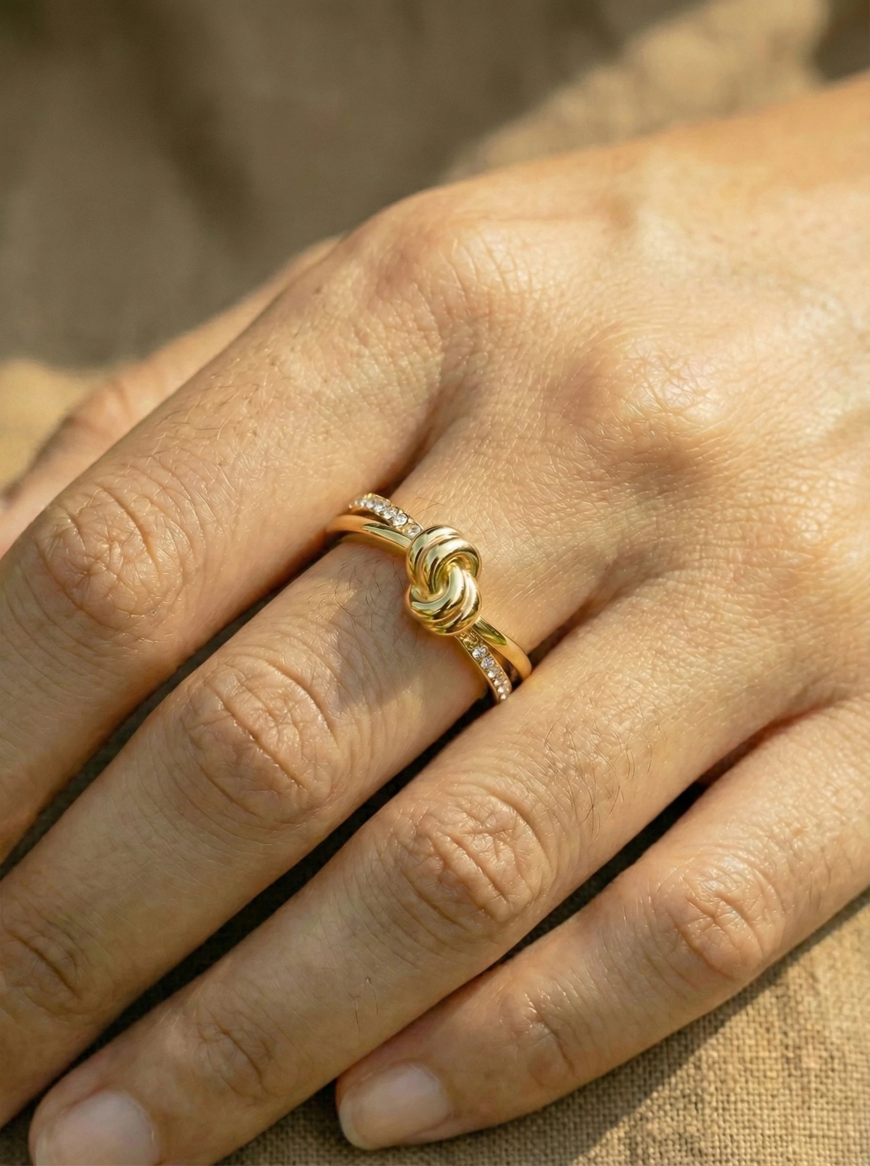 Knot Diamonds Edelstahl Ring 141657 - Produktbild 4