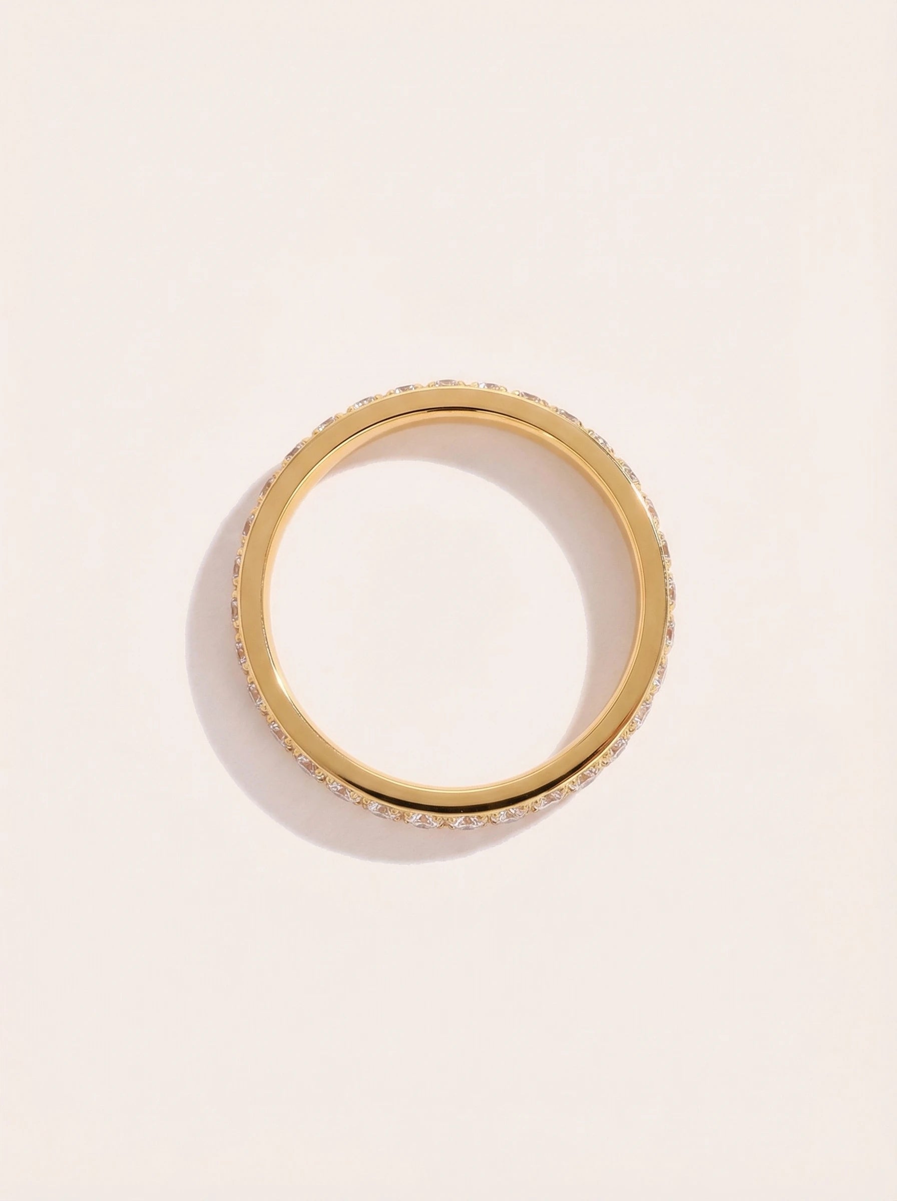 Just Simple Diamond Edelstahl Ring