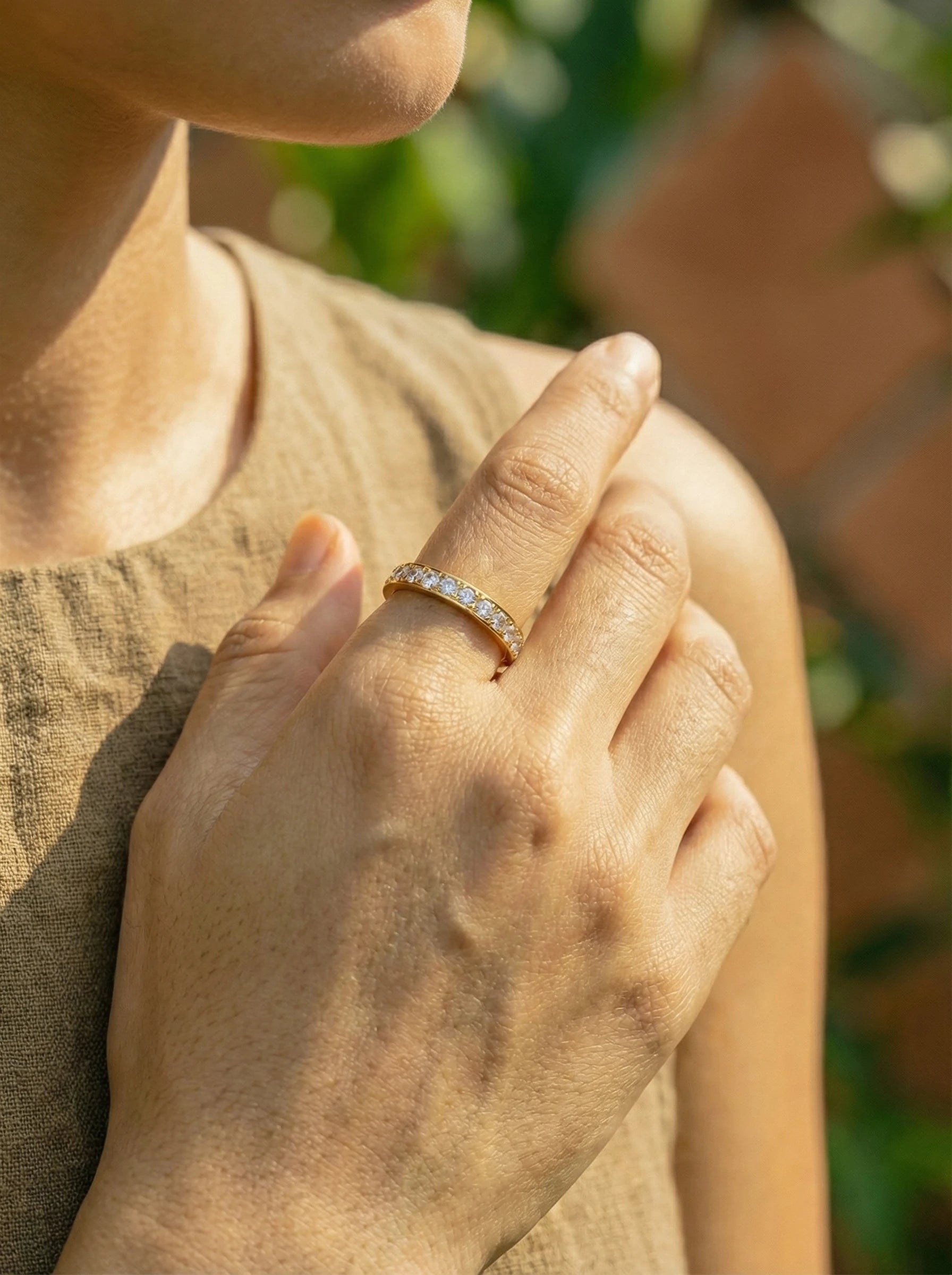 Just Simple Diamond Edelstahl Ring - Produktbild 3
