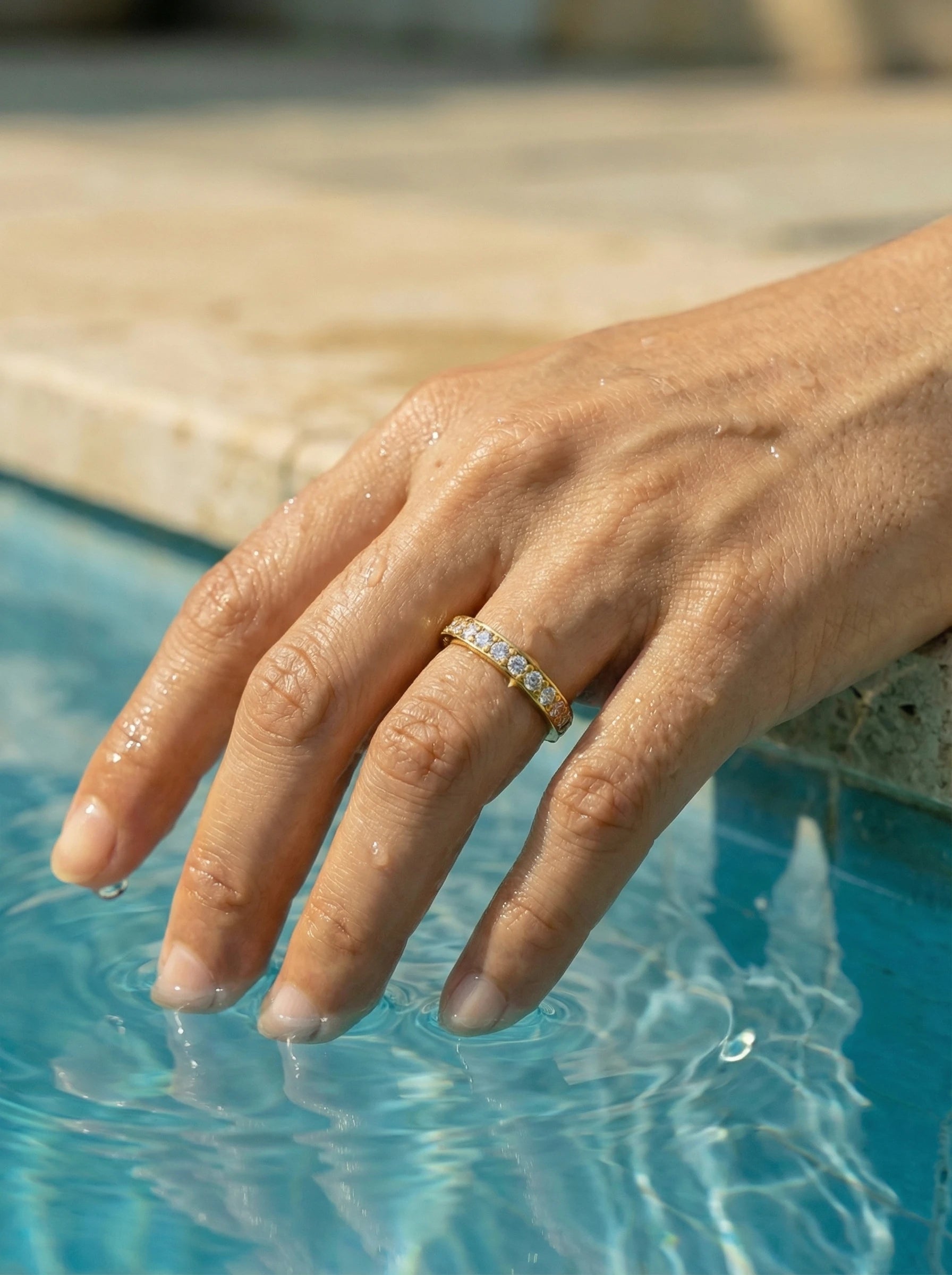 Just Simple Diamond Edelstahl Ring - Produktbild 8
