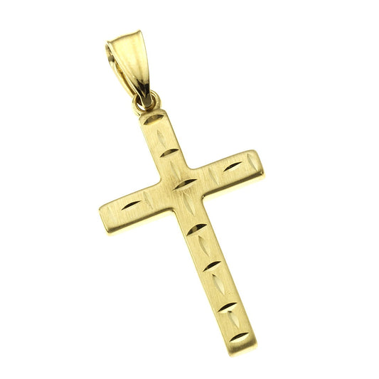Anhänger Alvura Kreuz Gold - Nymara