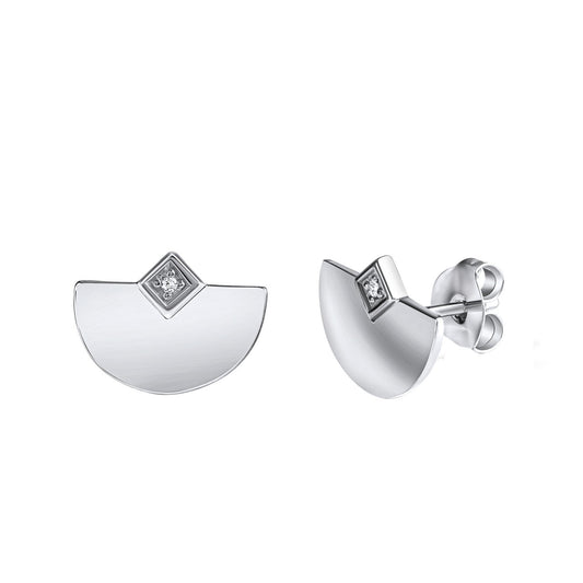 Ohrstecker Elunea Silber - Nymara