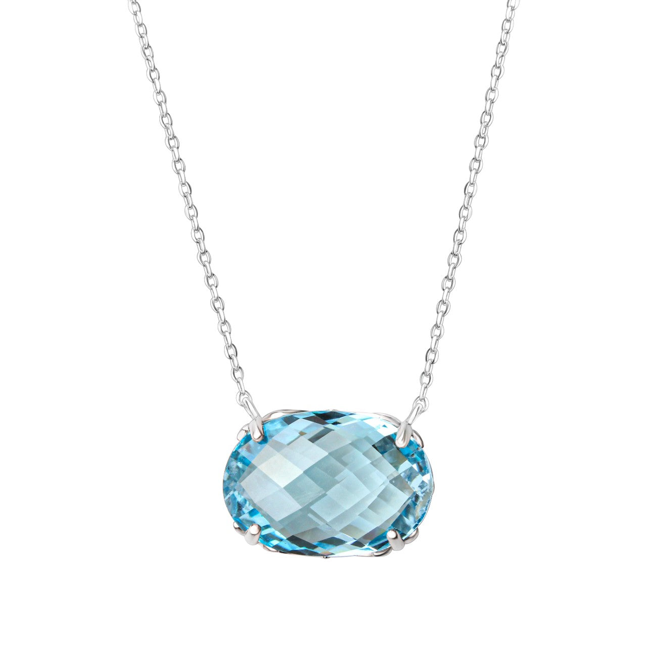 Ankerkette Celestine Oval Silber - Nymara