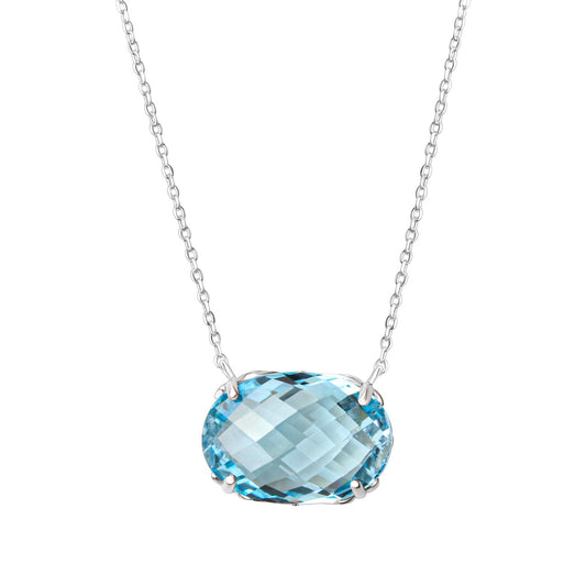 Ankerkette Celestine Oval Silber - Nymara