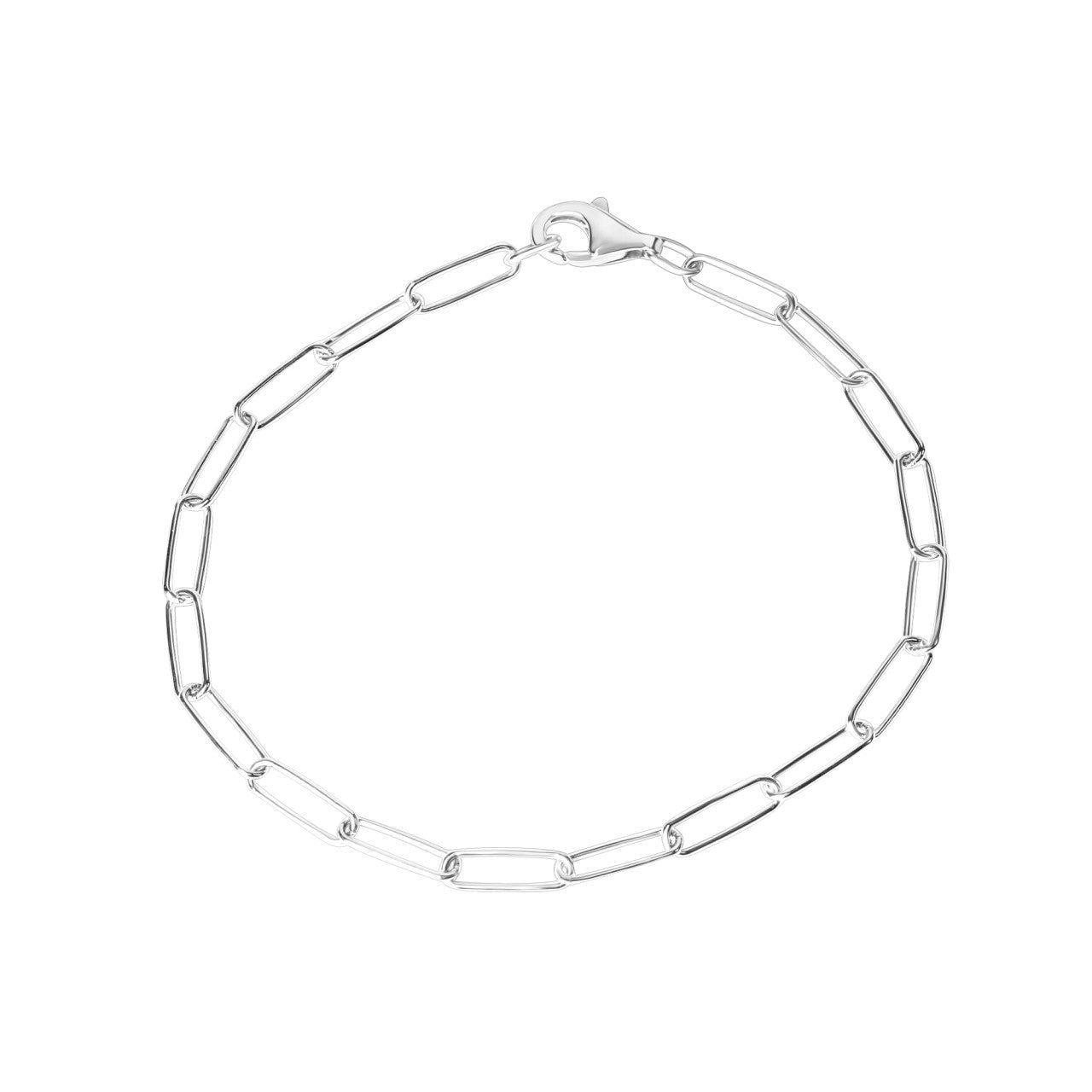 Armband Gliederarmband silber glanz cm