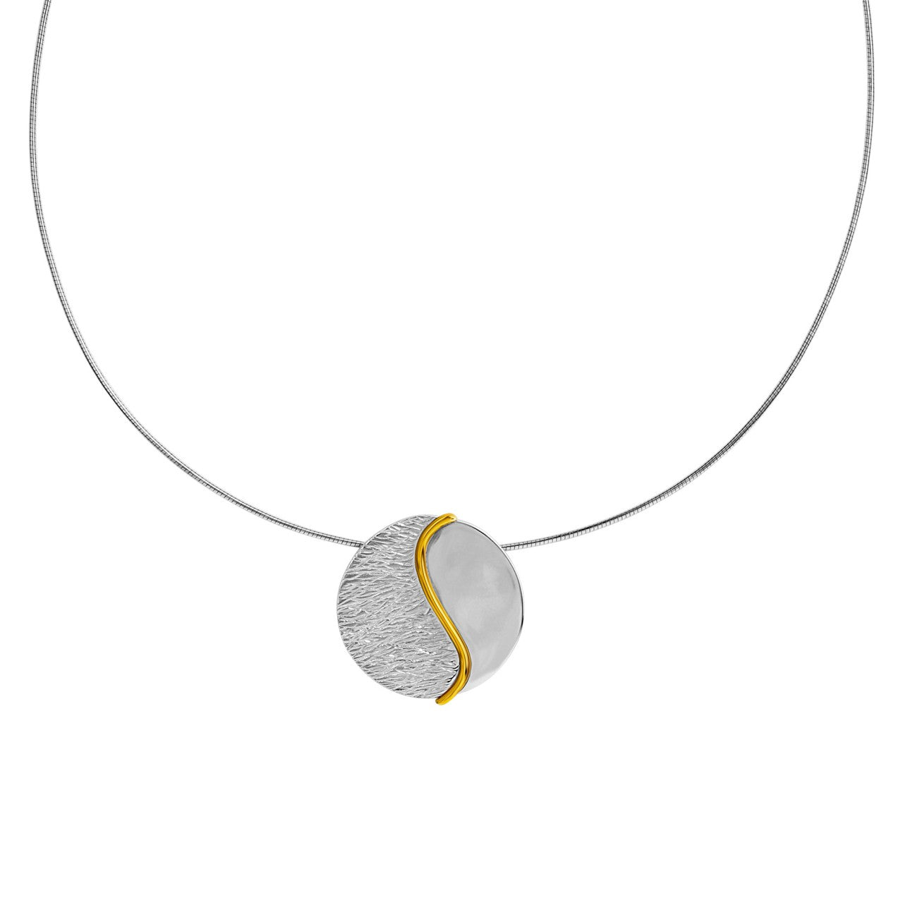 Halskette Collier Omegareifen/Kette