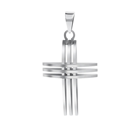 Anhänger Lysora Kreuz Edelstahl - Nymara