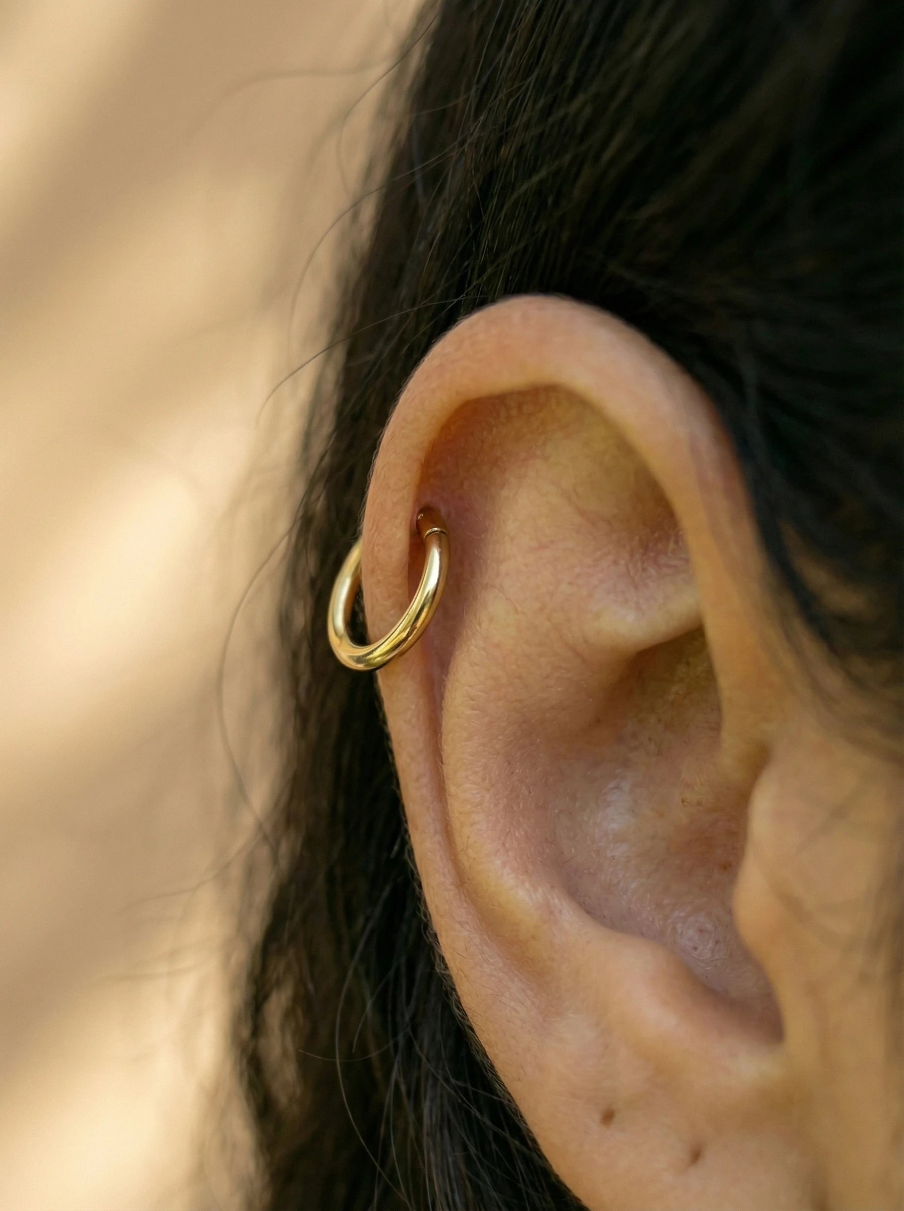 Perfect Circle Edelstahl Piercing - Produktbild 4