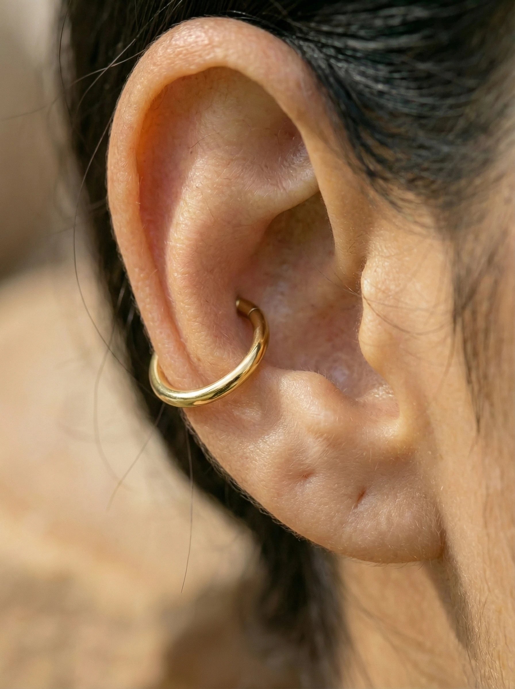 Perfect Circle Edelstahl Piercing - Produktbild 4