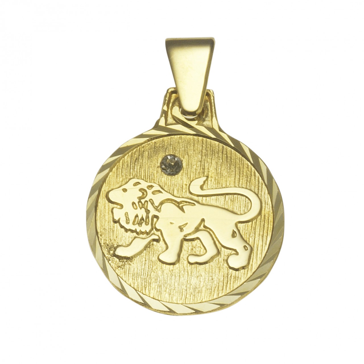 Anhänger Sternzeichen Löwe 333/- Gelbgold